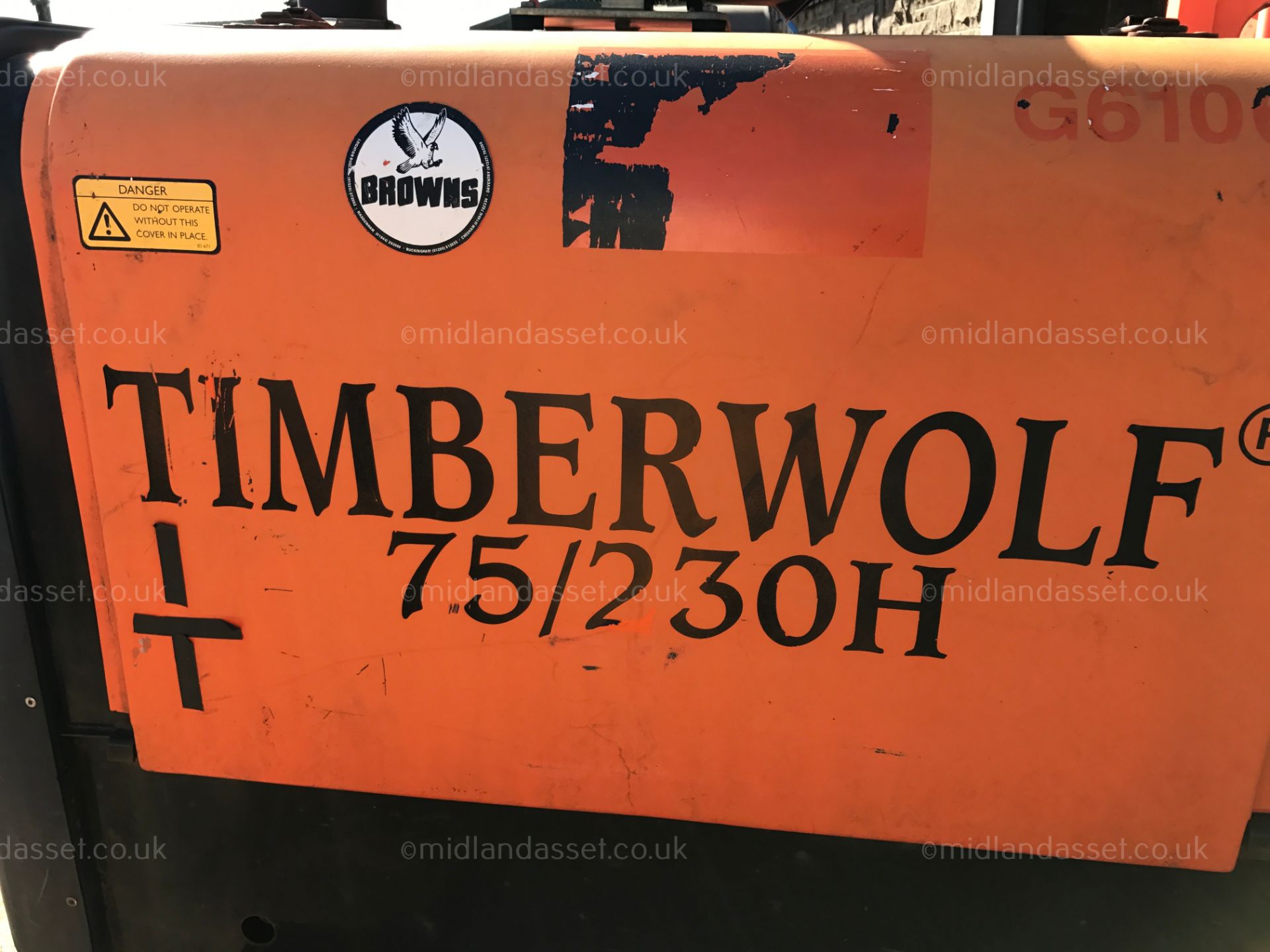 TIMBERWOLF 75/230H WOOD CHIPPER - Image 8 of 8
