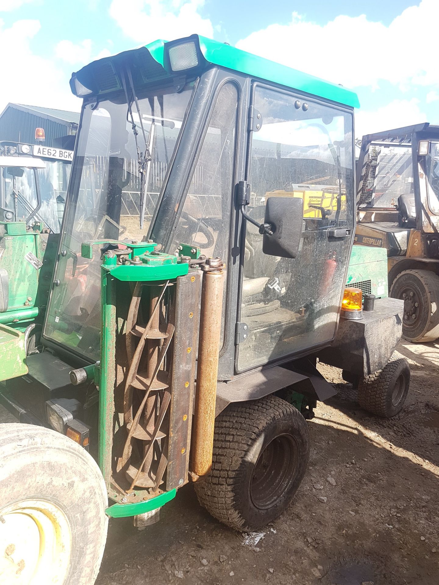 2007/07 REG RANSOMES HIGHWAY 2130 4WD GANG MOWER *PLUS VAT* - Image 7 of 15