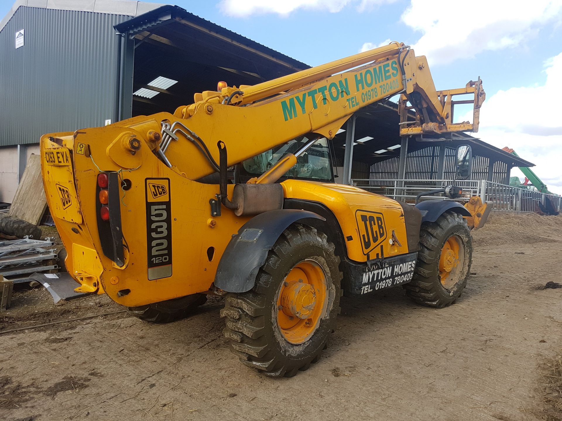 2004/53 REG JCB 532 FORKLIFT, TELEHANDLER 3.2 TONNE *PLUS VAT*