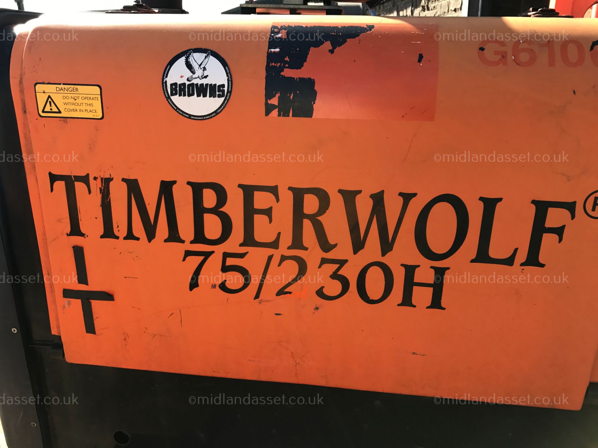 TIMBERWOLF 75/230H WOOD CHIPPER - Image 3 of 8