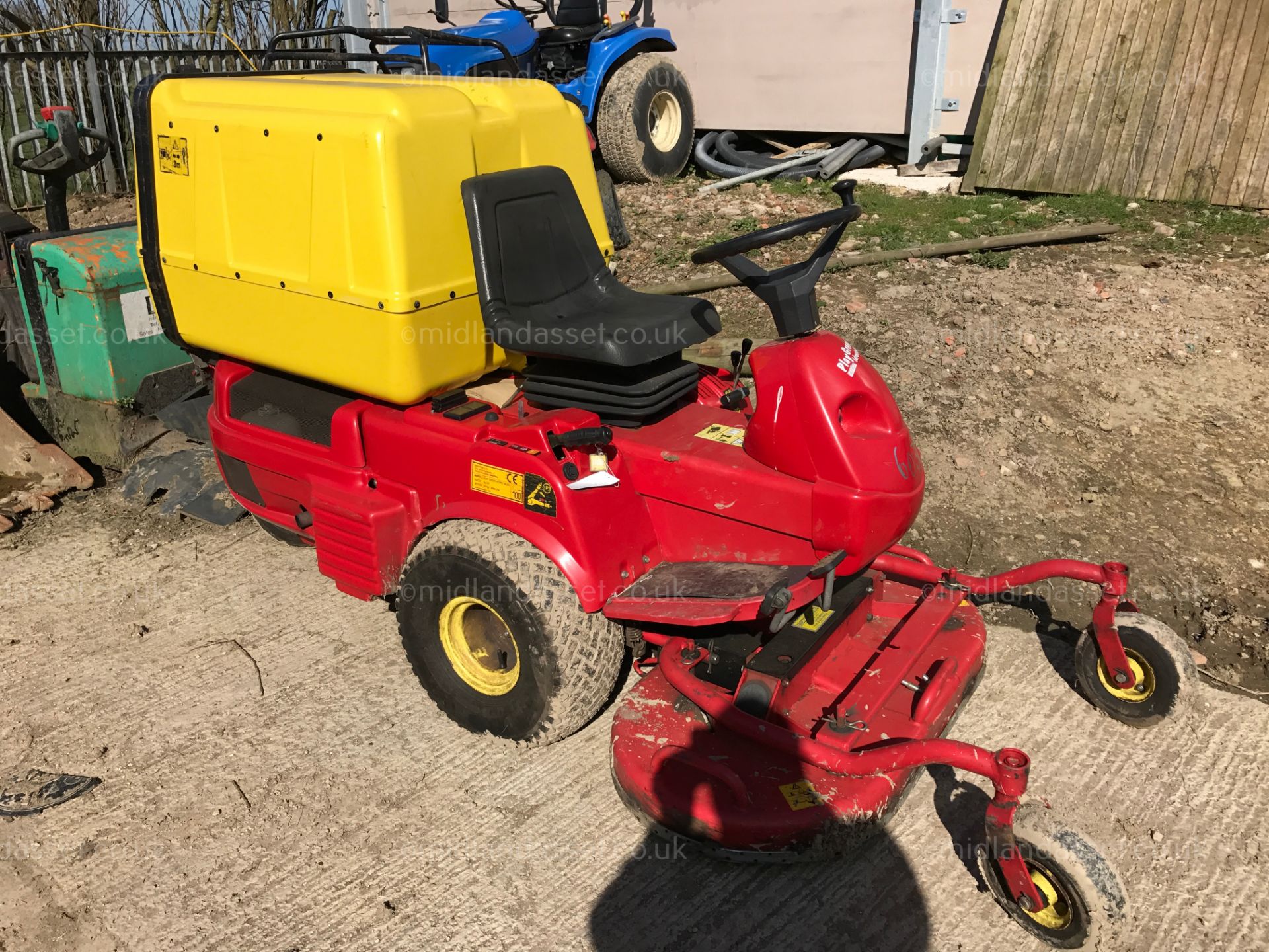 FERRARI DIESEL; RIDE ON MOWER WORKING ORDER