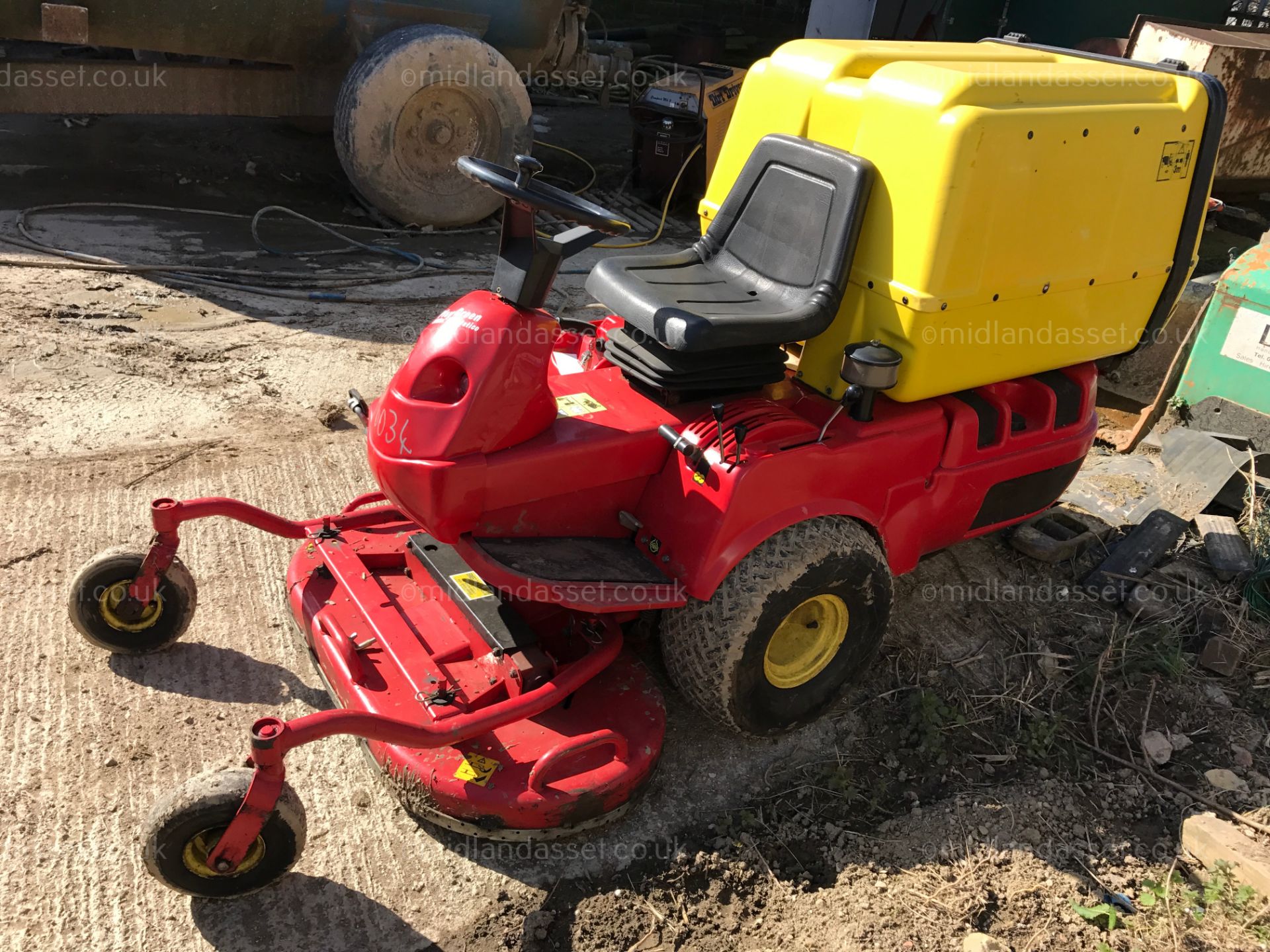 FERRARI DIESEL; RIDE ON MOWER WORKING ORDER - Image 2 of 4