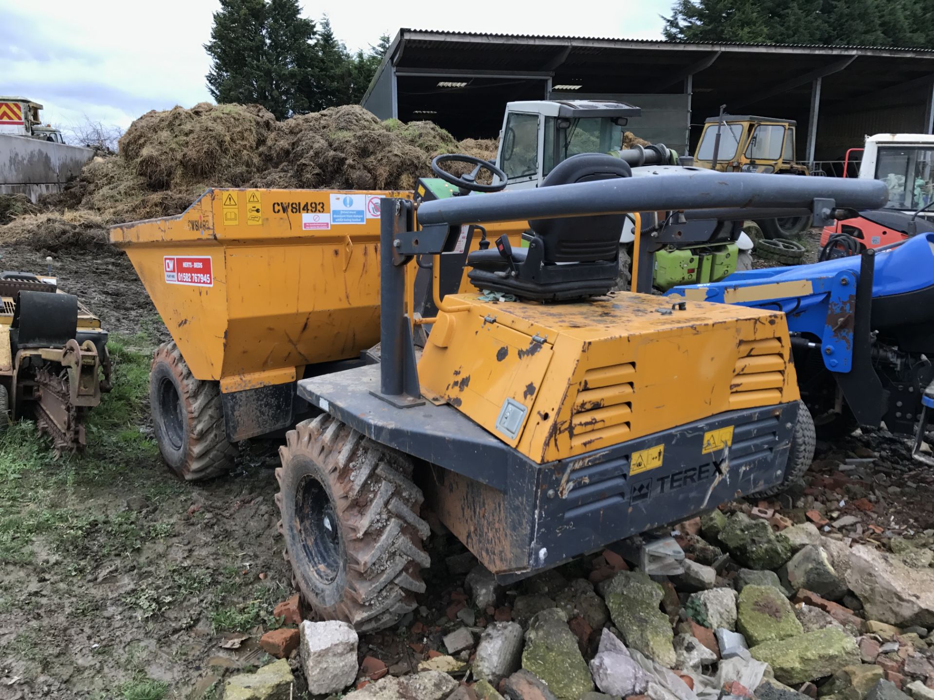 2010 TEREX DUMPER 3 TON, GOOD WORKING ORDER *PLUS VAT*