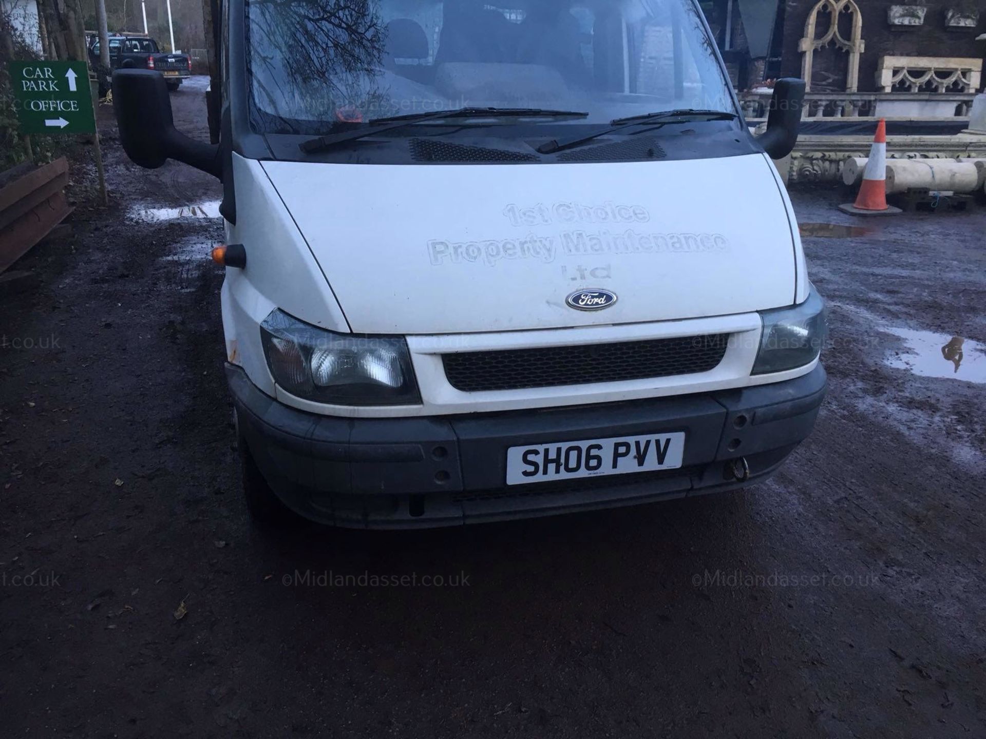 2006/06 REG FORD TRANSIT 350 LWB CREW CAB TIPPER *PLUS VAT* - Image 2 of 8