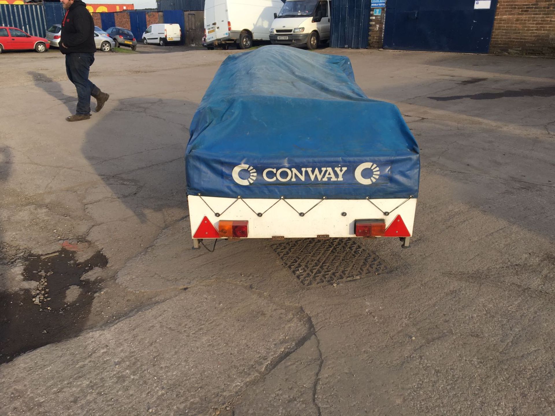 *NO RESERVE* CONWAY CANTERBURY DL SINGLE AXLE CAMPING TRAILER - Image 5 of 7