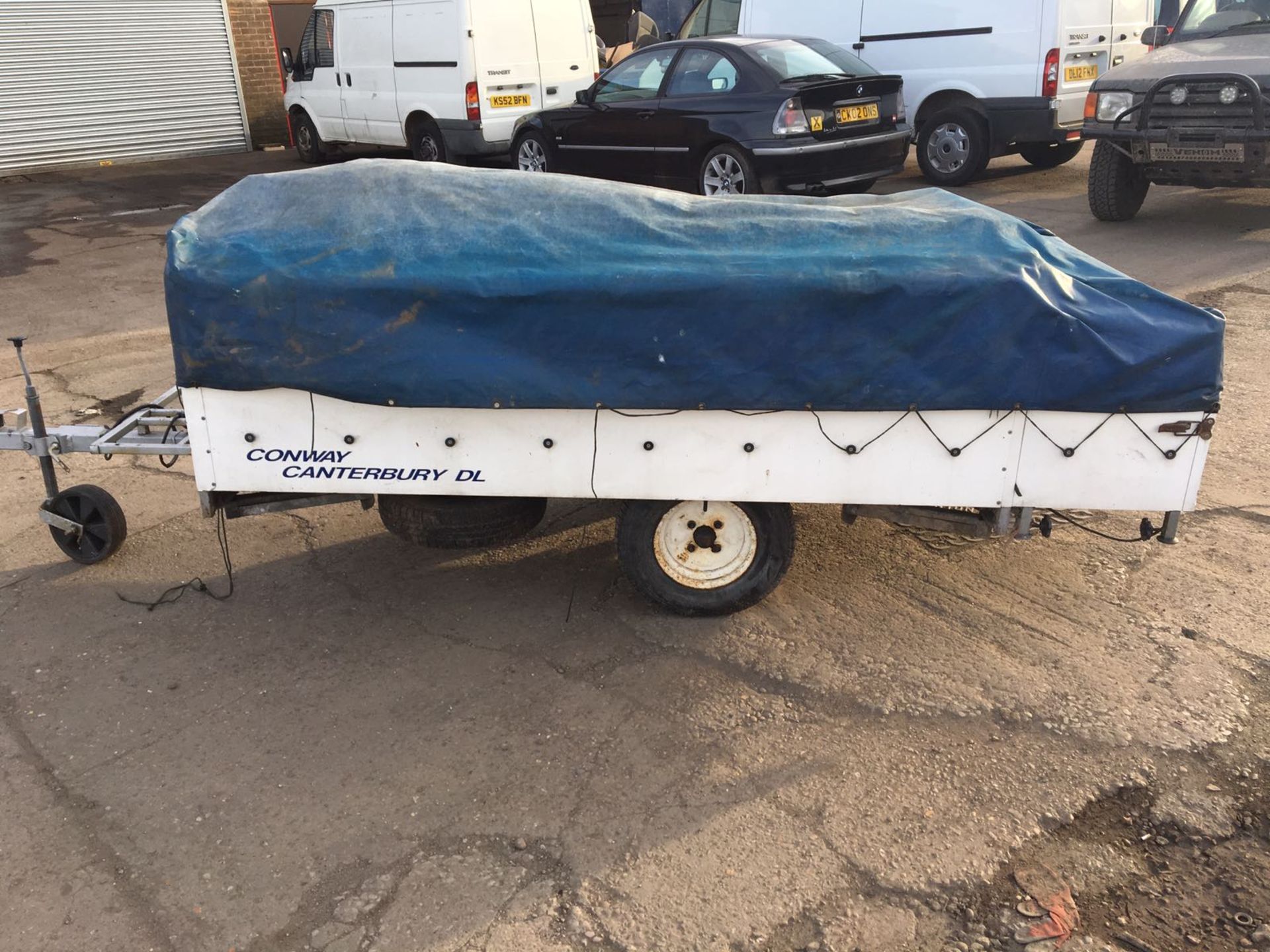 *NO RESERVE* CONWAY CANTERBURY DL SINGLE AXLE CAMPING TRAILER - Image 4 of 7