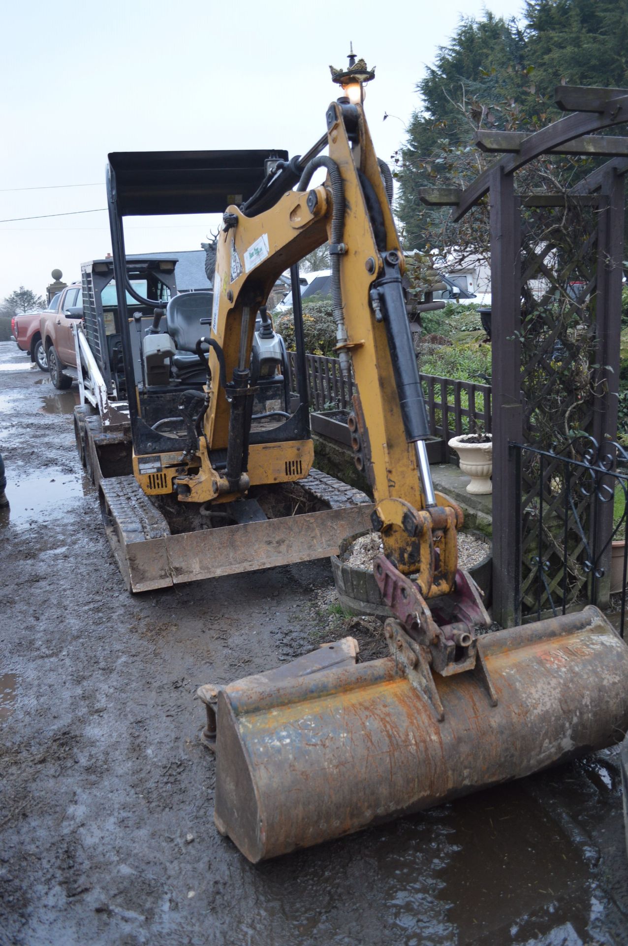 2010 CATERPILLAR 301.8C MINI DIGGER WITH 2X BUCKETS *PLUS VAT*