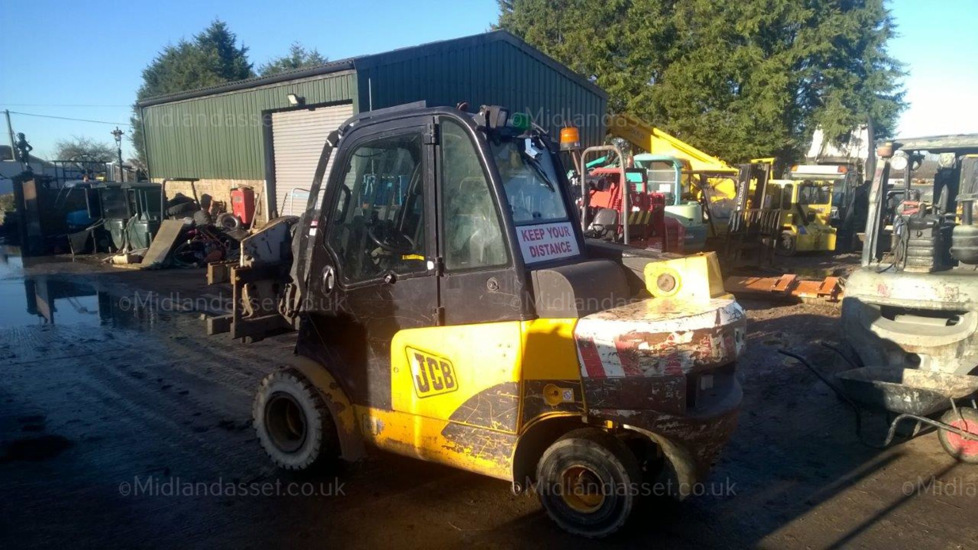 DS - 2009 JCB TELE TRUCK WITH ROTATOR   YEAR OF MANUFACTURE: 2009 WEIGHT: 5200 kg   FULL CAB ROTATOR - Image 4 of 8