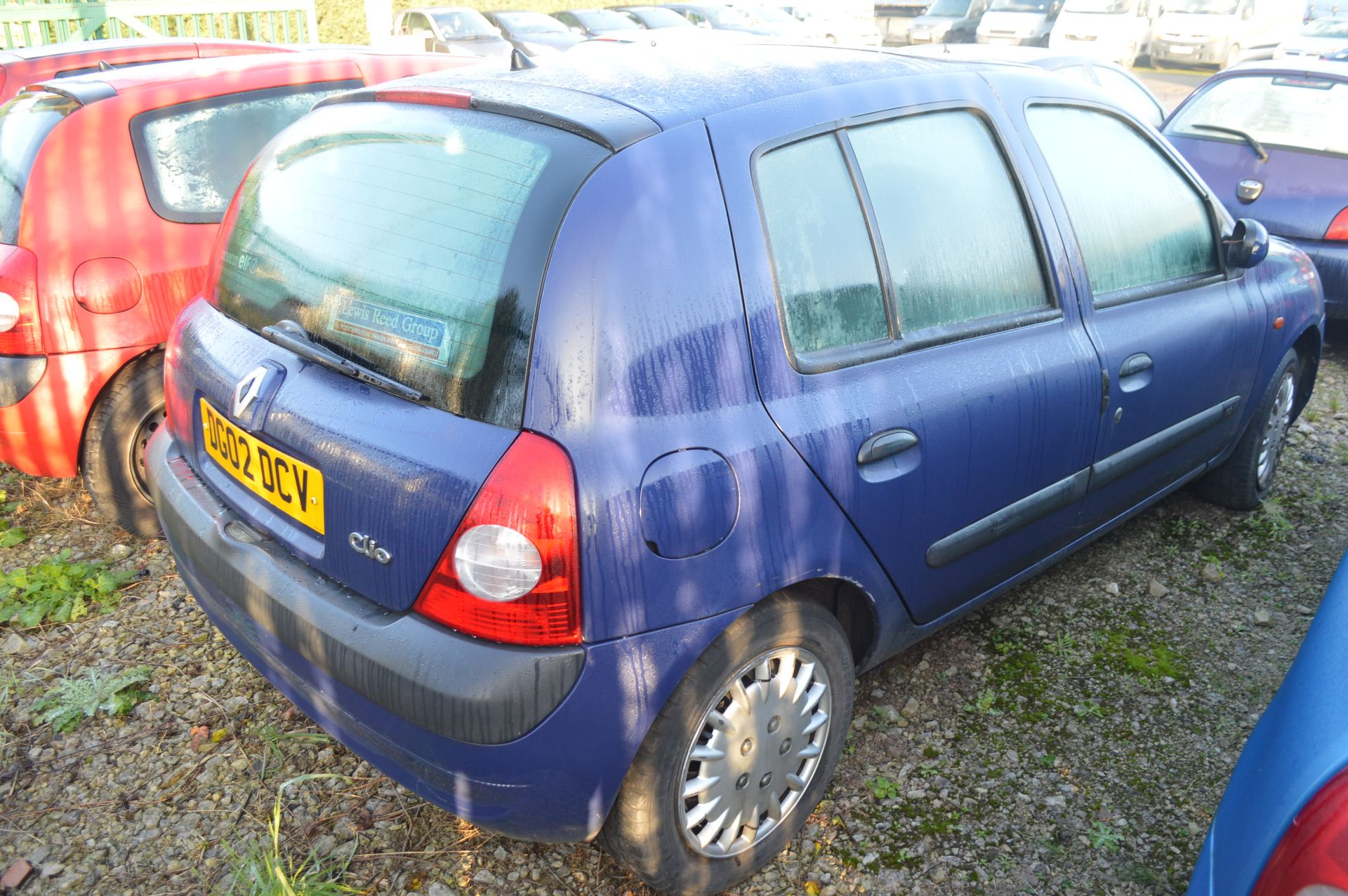 2002/02 REG BLUE RENAULT CLIO EXPRESSION 16V - SELLING AS SPARES / REPAIRS *NO VAT* - Image 6 of 9