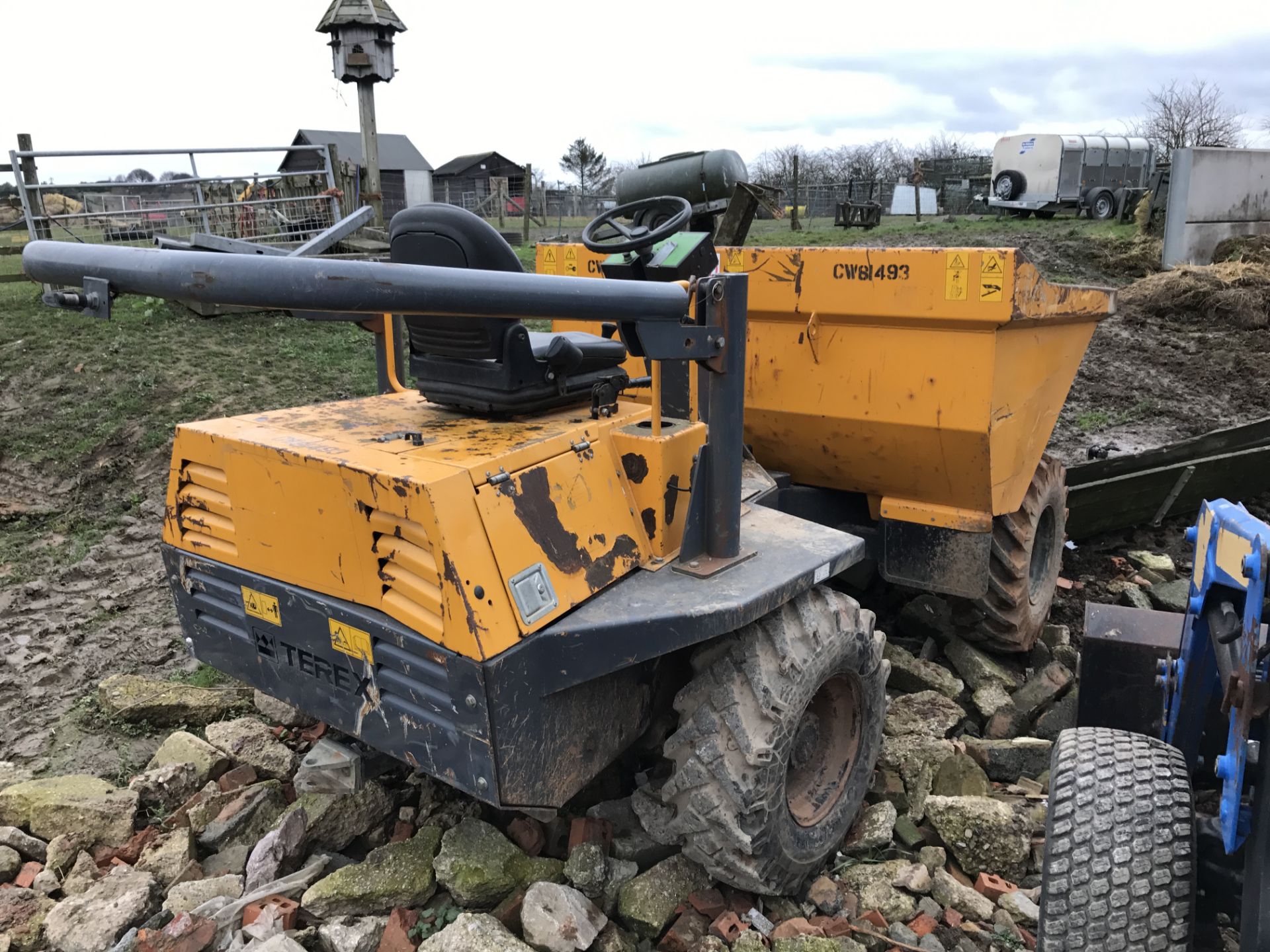 2010 TEREX DUMPER 3 TON, GOOD WORKING ORDER *PLUS VAT* - Image 5 of 7