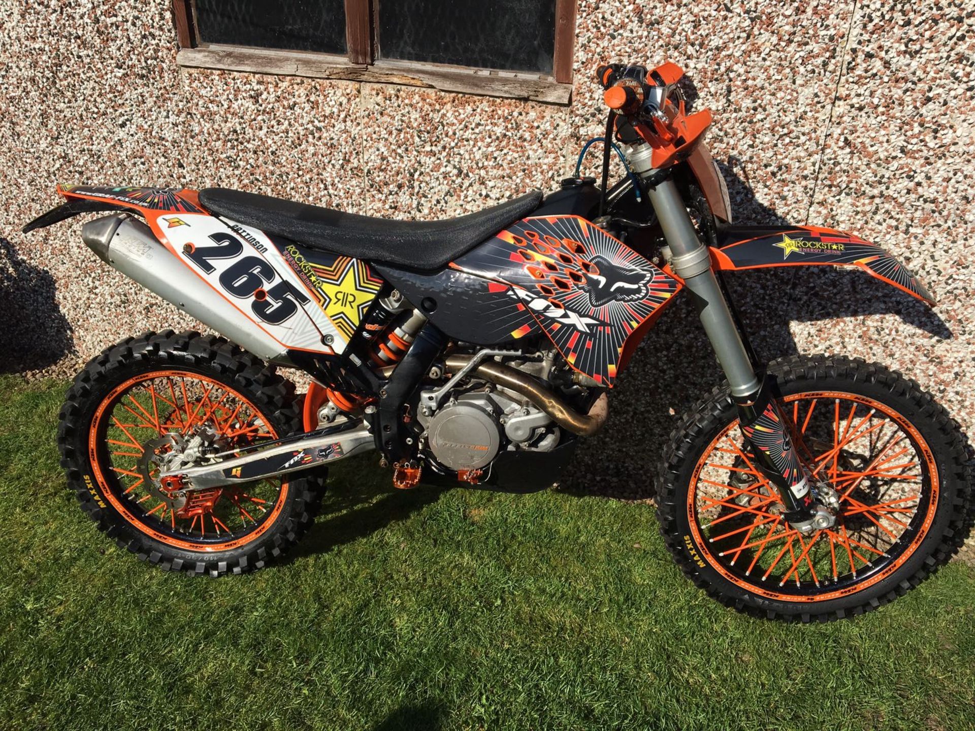 2009/59 REG KTM 450 EXC-R ORANGE MOTORBIKE