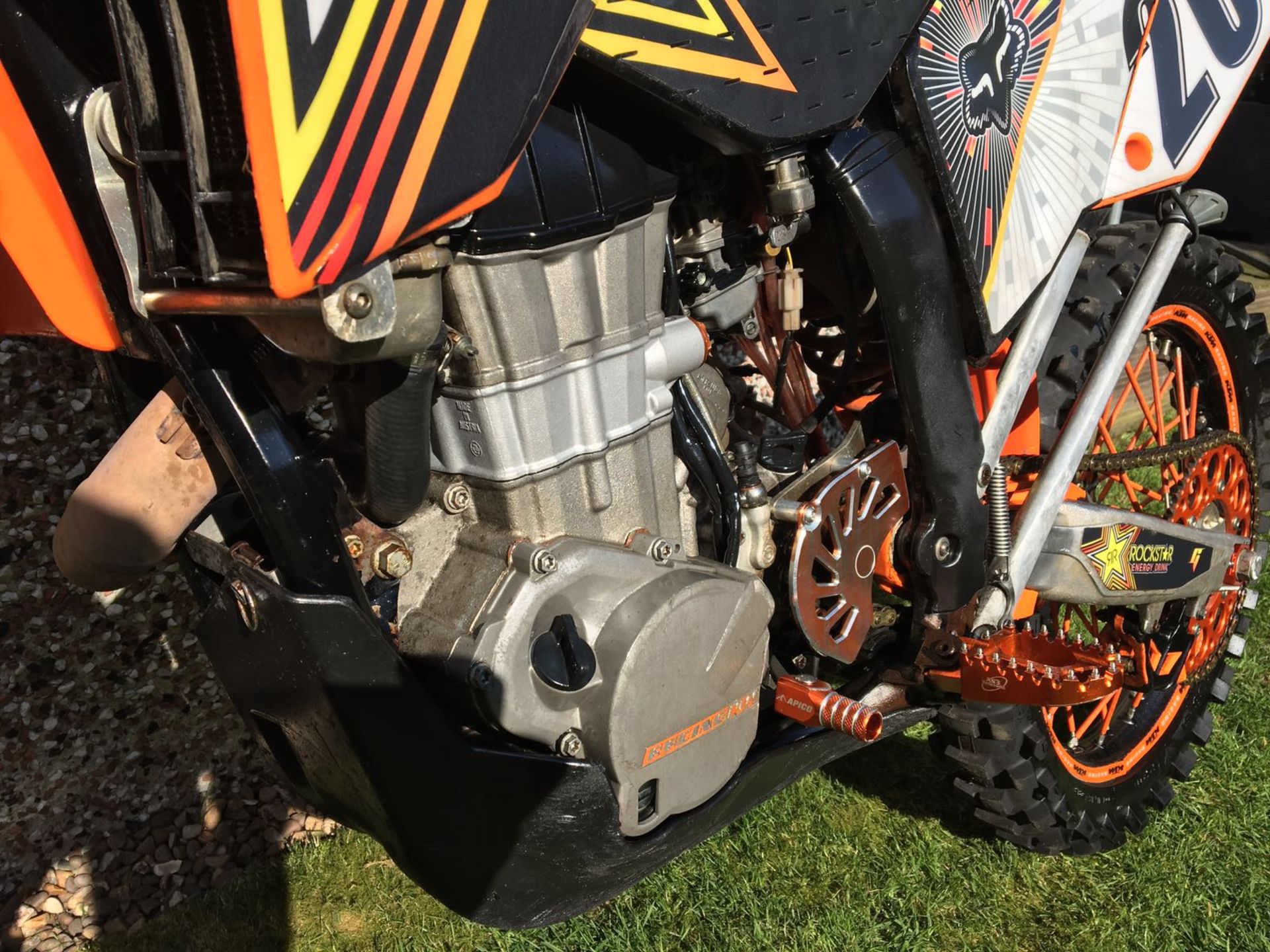 2009/59 REG KTM 450 EXC-R ORANGE MOTORBIKE - Image 7 of 13