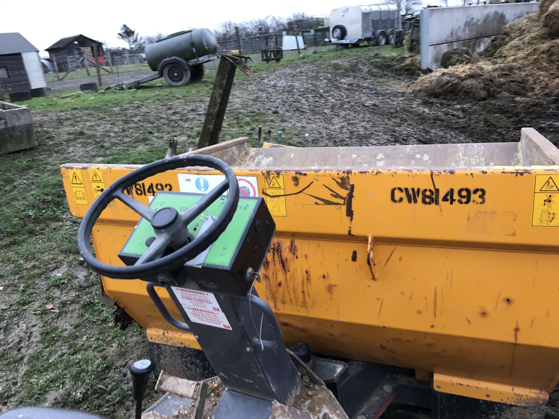 2010 TEREX DUMPER 3 TON, GOOD WORKING ORDER *PLUS VAT* - Image 7 of 7