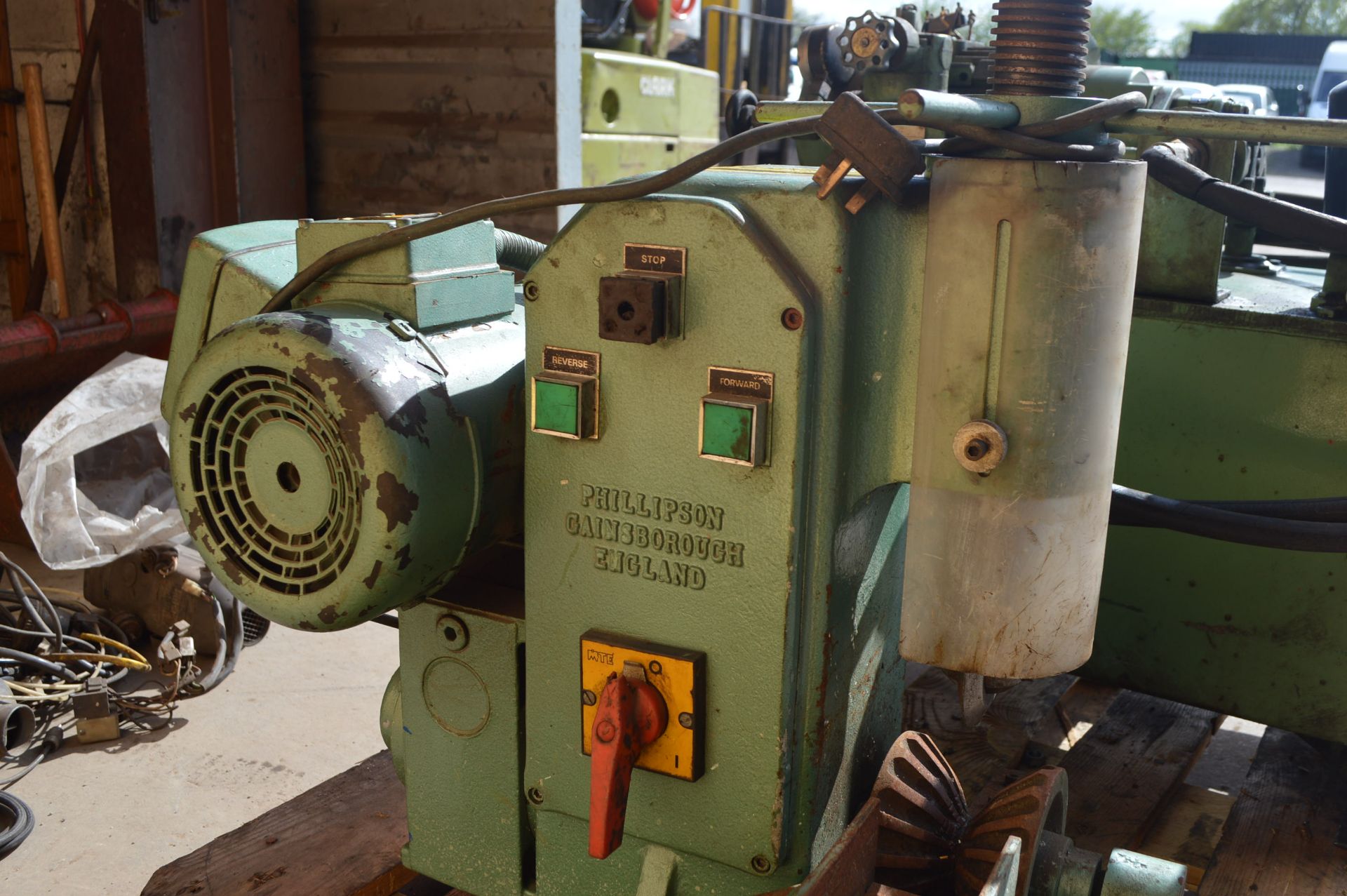 PHILLIPSON SINGLE PHASE WIRE STRIPPER. IN GOOD ORDER, READY FOR WORK - Bild 2 aus 4