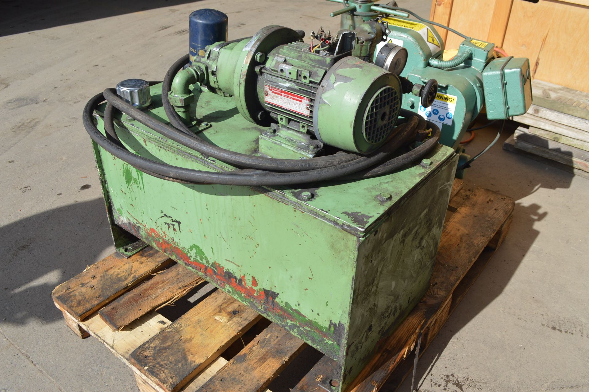 VICKERS HYDRAULIC PACK, UNTESTED
