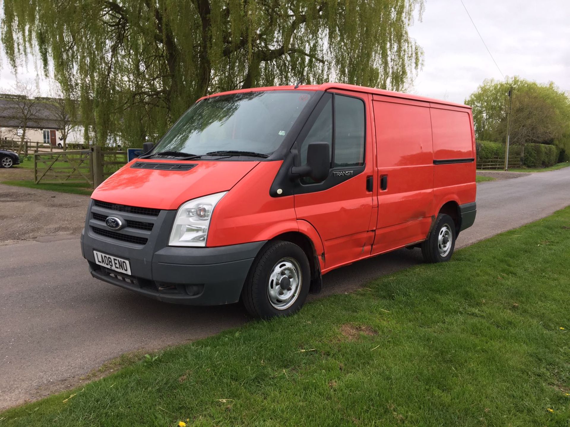 2008/08 REG FORD TRANSIT 85 T260S FWD, SHOWING 1 OWNER - ROYAL MAIL! - Image 3 of 10