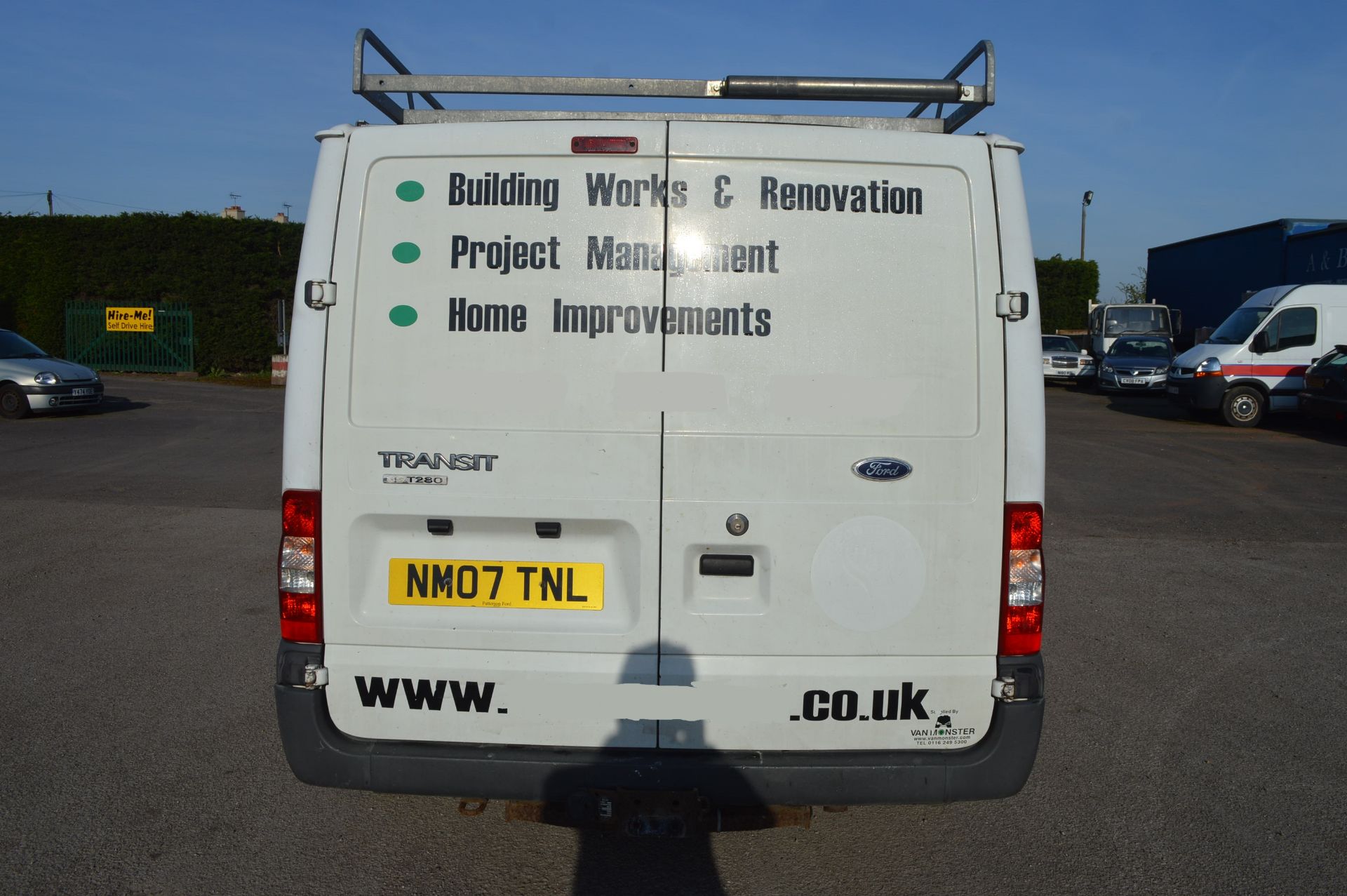 2007/07 REG FORD TRANSIT 85 T280S FWD, SHOWING 2 FORMER KEEPERS *PLUS VAT* - Image 5 of 17