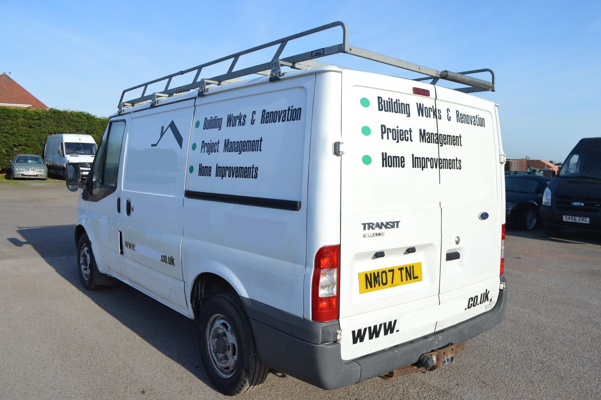 2007/07 REG FORD TRANSIT 85 T280S FWD, SHOWING 2 FORMER KEEPERS *PLUS VAT* - Image 4 of 17