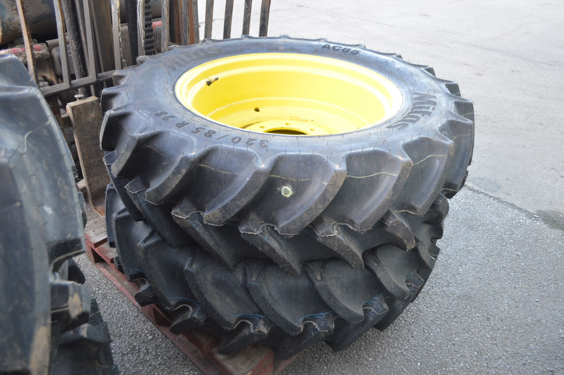 BRAND NEW SET OF JOHN DEERE WHEELS & TYRES MITAS AC85 *NO VAT* - Image 7 of 13