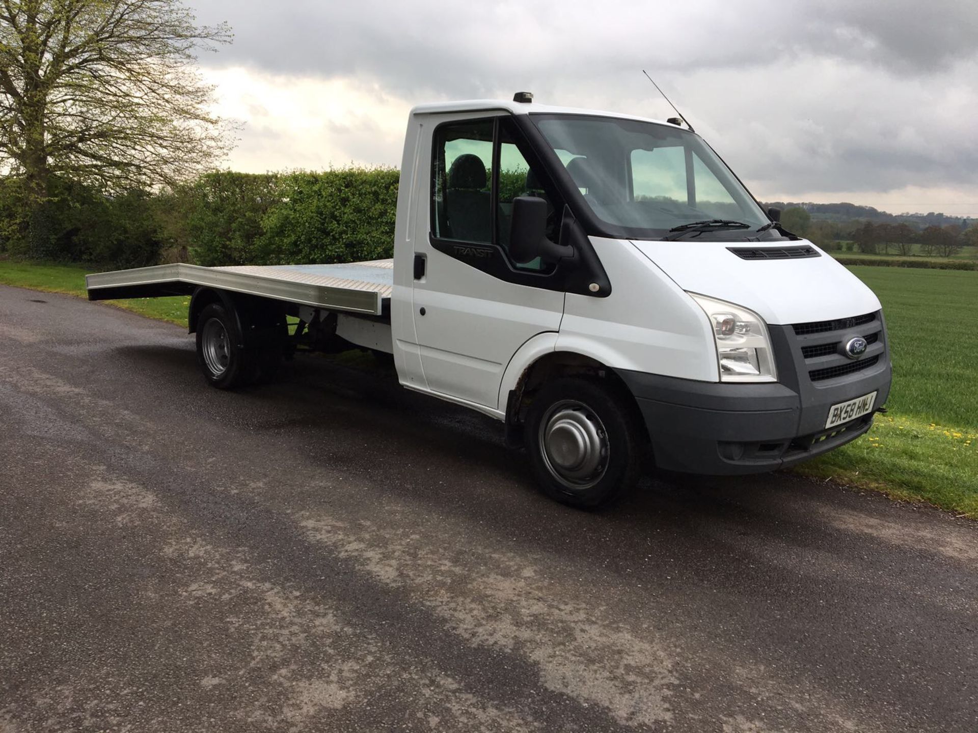 2008/58 REG FORD TRANSIT 100 T350M RWD RECOVERY VEHICLE 14FOOT BED LENGTH