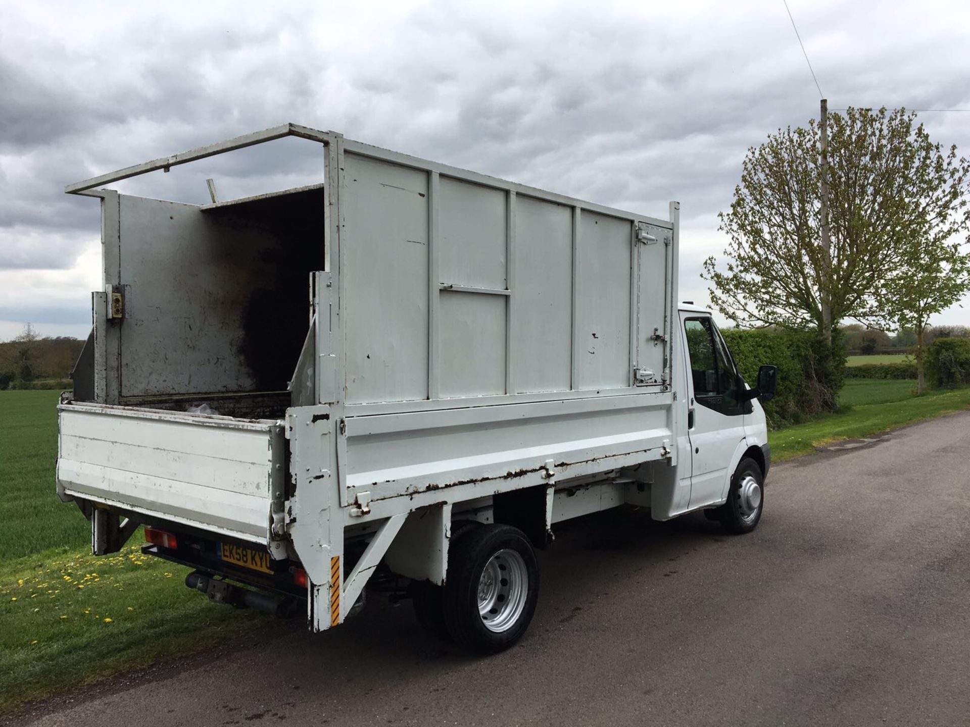 2008/58 REG FORD TRANSIT 115 T350M RWD TIPPER - IN WORKING ORDER - Image 4 of 13