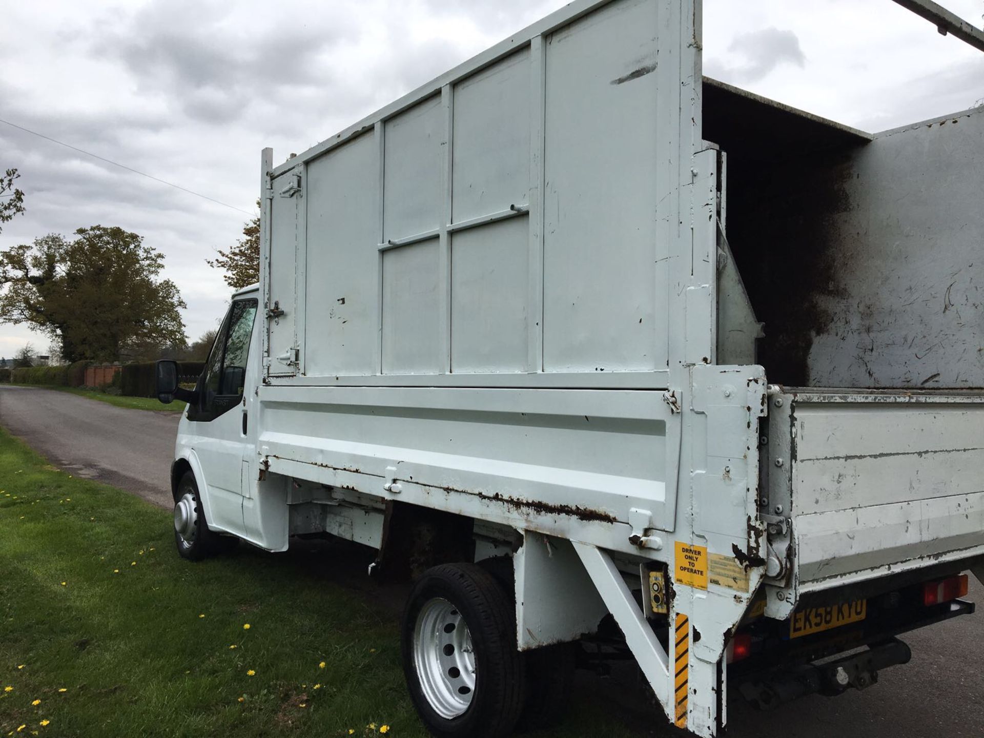 2008/58 REG FORD TRANSIT 115 T350M RWD TIPPER - IN WORKING ORDER - Image 6 of 13