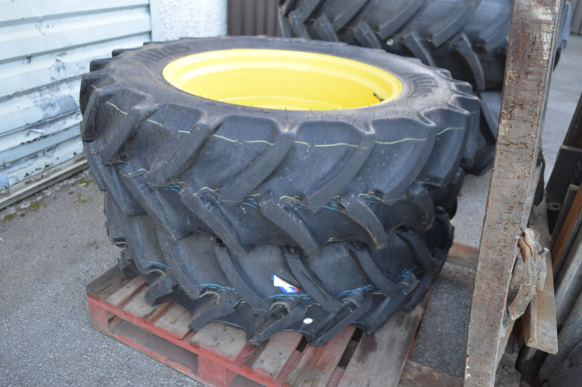 BRAND NEW SET OF JOHN DEERE WHEELS & TYRES MITAS AC85 *NO VAT* - Image 12 of 13