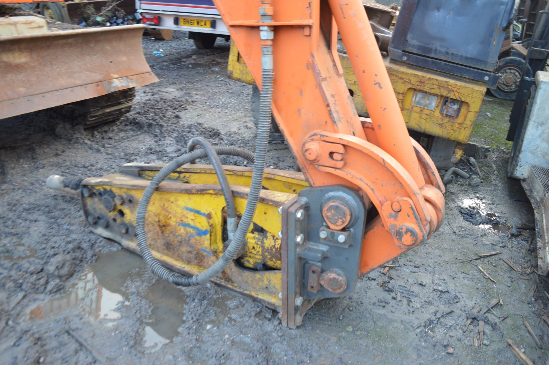 ORANGE ATLAS TUNNEL EXCAVATOR WITH BREAKER *PLUS VAT* - Image 4 of 6