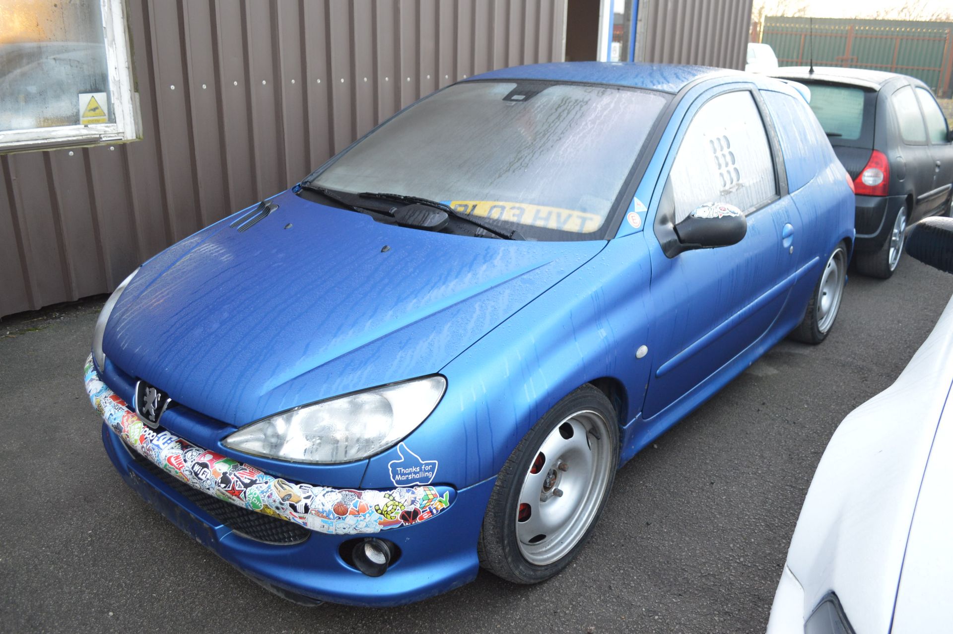 2003/03 REG PEUGEOT 206 GTI 180 - INSIDE HAS BEEN REMOVED *NO VAT* - Image 3 of 10