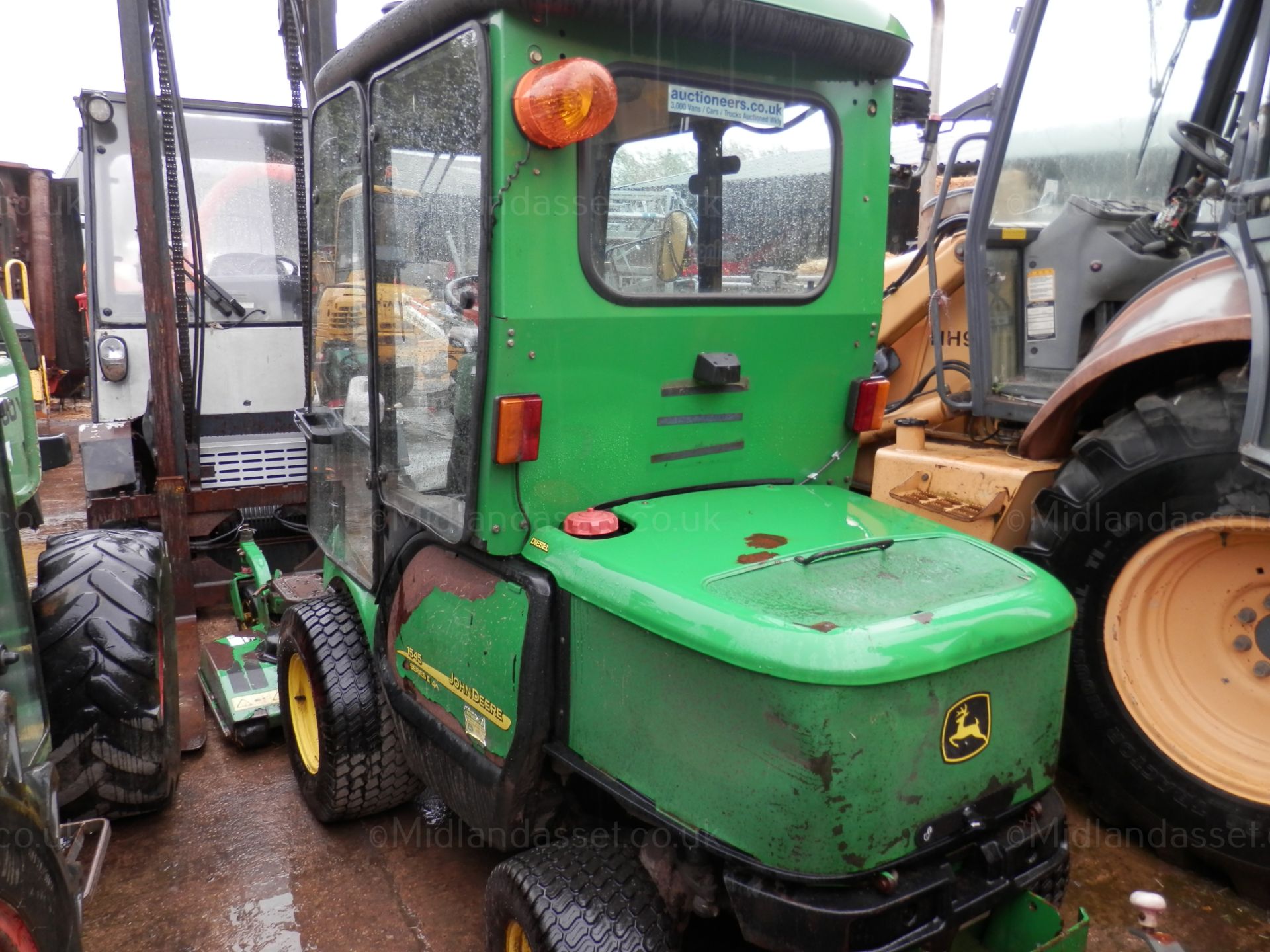 DS - 2006 JOHN DEERE 1545 FRONT DECK ROTARY MOWER   YEAR OF MANUFACTURE: 2006 FRONT DECK WORKING - Image 3 of 8