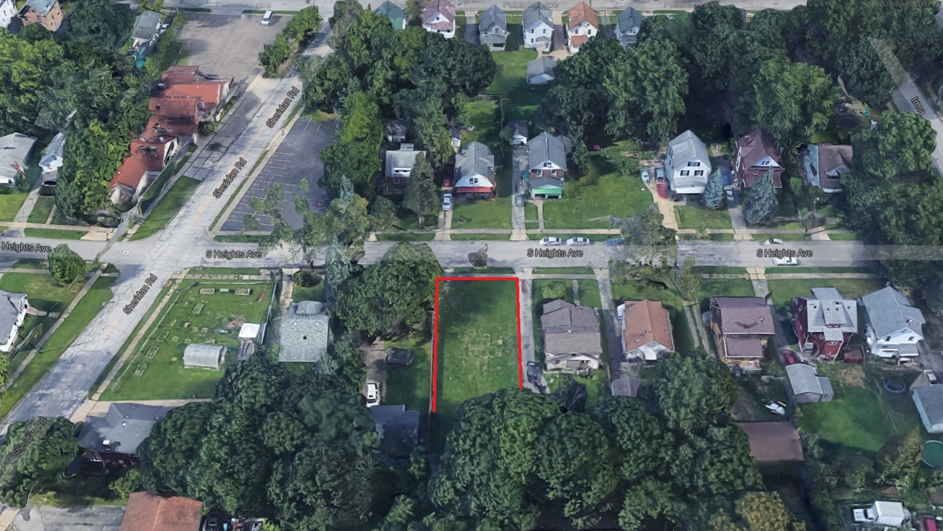 PLOT OF LAND AT 1921 S HEIGHTS AVENUE, YOUNGSTOWN, OHIO ADDRESS: 1921 S HEIGHTS AVENUE, - Image 2 of 7