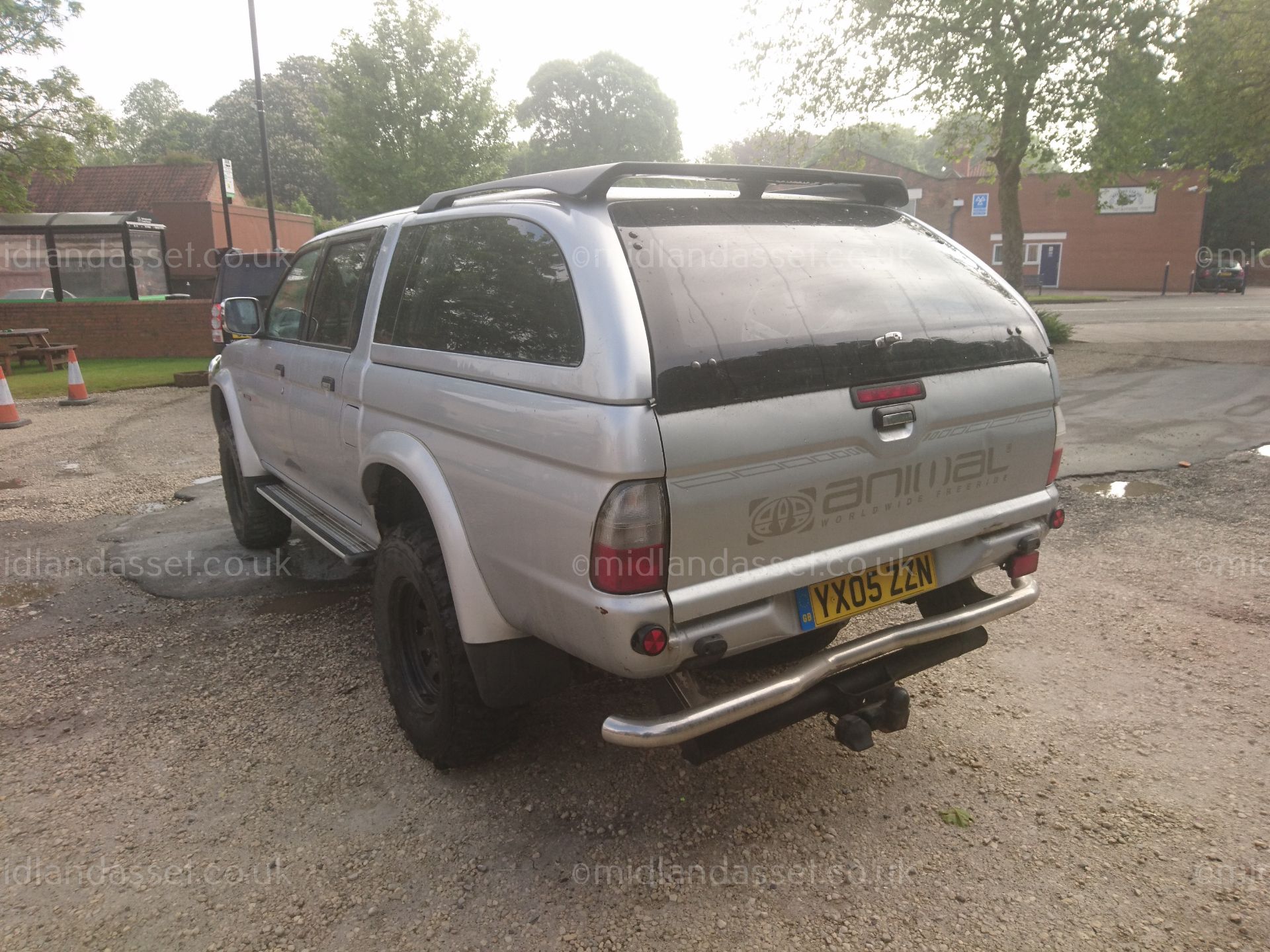 2005/05 REG MITSUBISHI L200 ANIMAL LWB 4WD PICK-UP *NO VAT* - Image 4 of 21