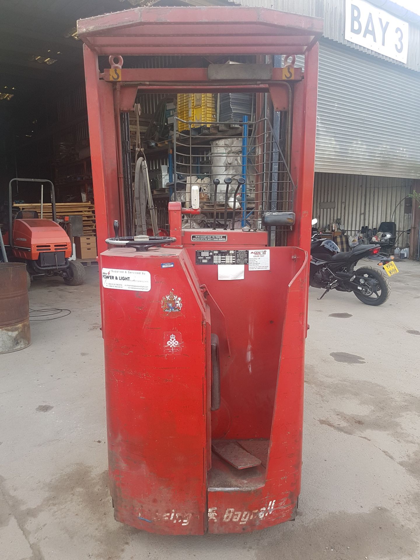 LANSING BAGNALL FRES 21 ELECTRIC FORKLIFT, GOOD BATTERY *PLUS VAT*   BATTERY CHARGER INCLUDED - Image 8 of 19