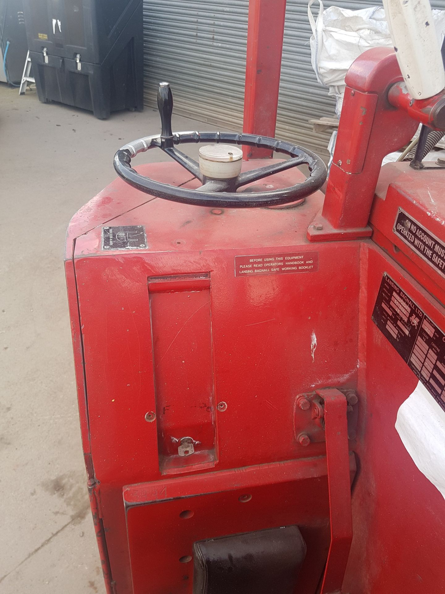 LANSING BAGNALL FRES 21 ELECTRIC FORKLIFT, GOOD BATTERY *PLUS VAT*   BATTERY CHARGER INCLUDED - Image 19 of 19