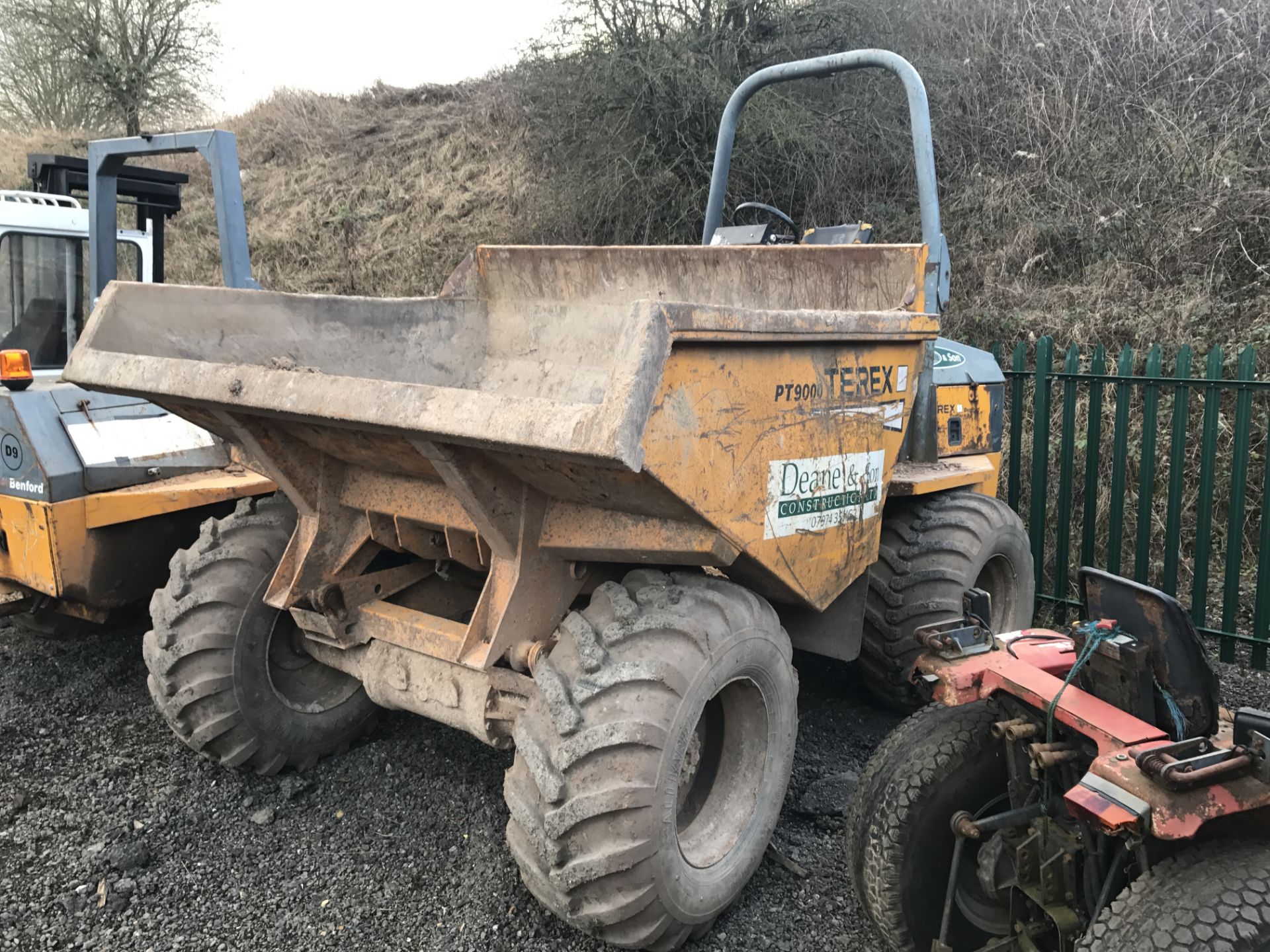 DS - 2002 TEREX PT9000 9 TONNE DUMPER *PLUS VAT*   COLLECTION FROM PILSLEY, S45 NEAR CHESTERFIELD - Image 8 of 8