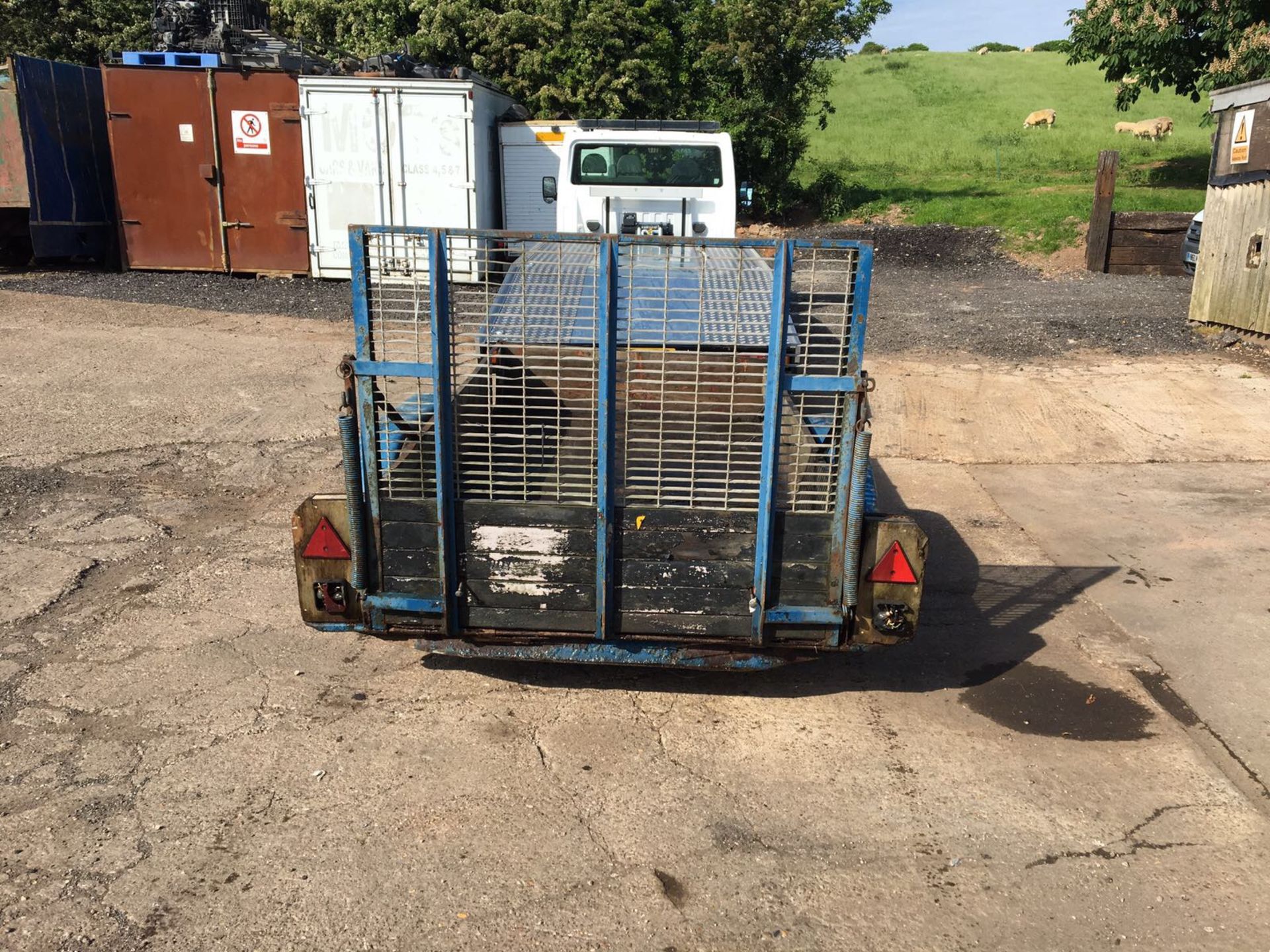 TWIN AXLE PLANT TRAILER, MEASURES 5X9 - Image 3 of 5