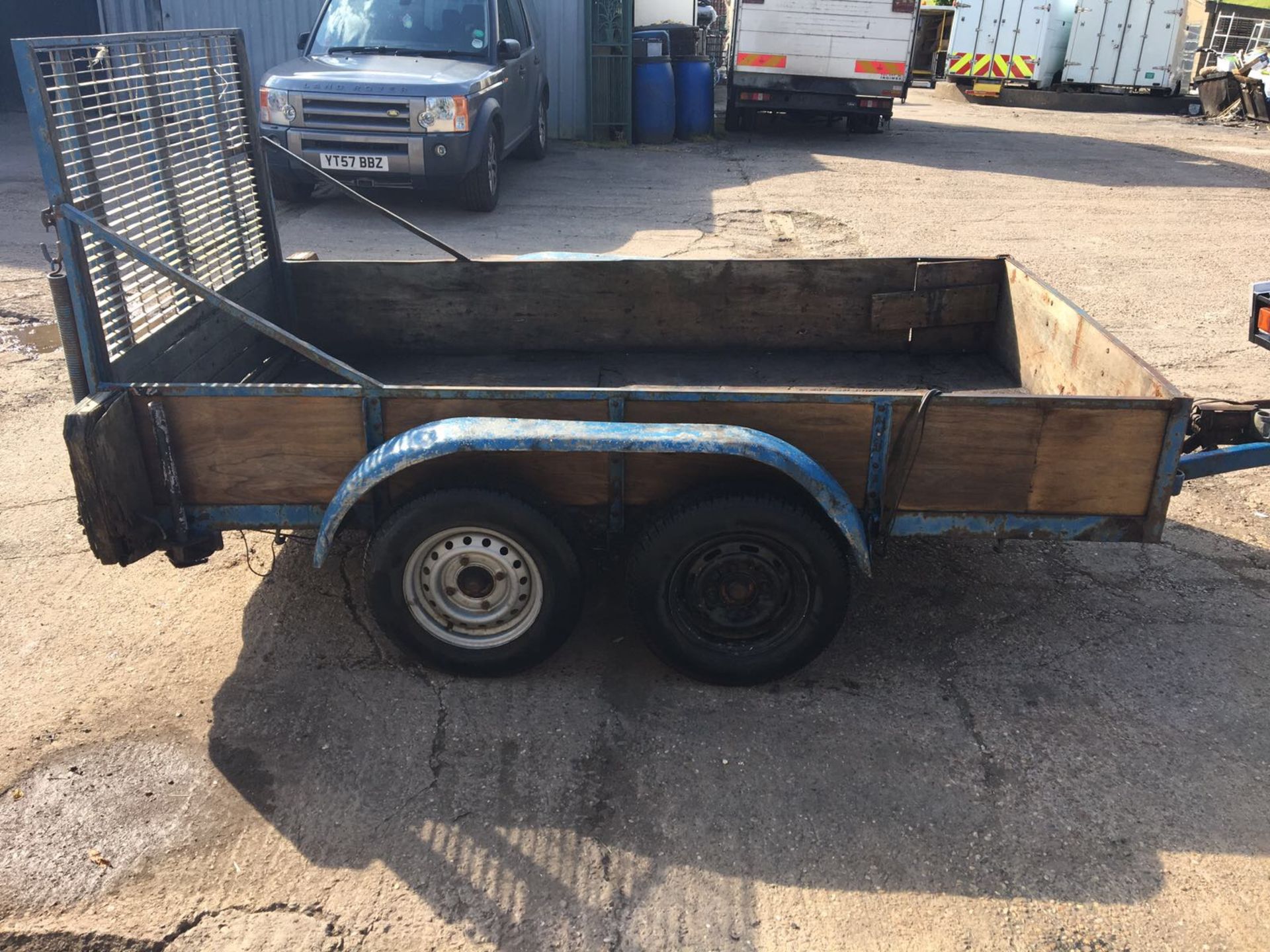 TWIN AXLE PLANT TRAILER, MEASURES 5X9 - Image 2 of 5