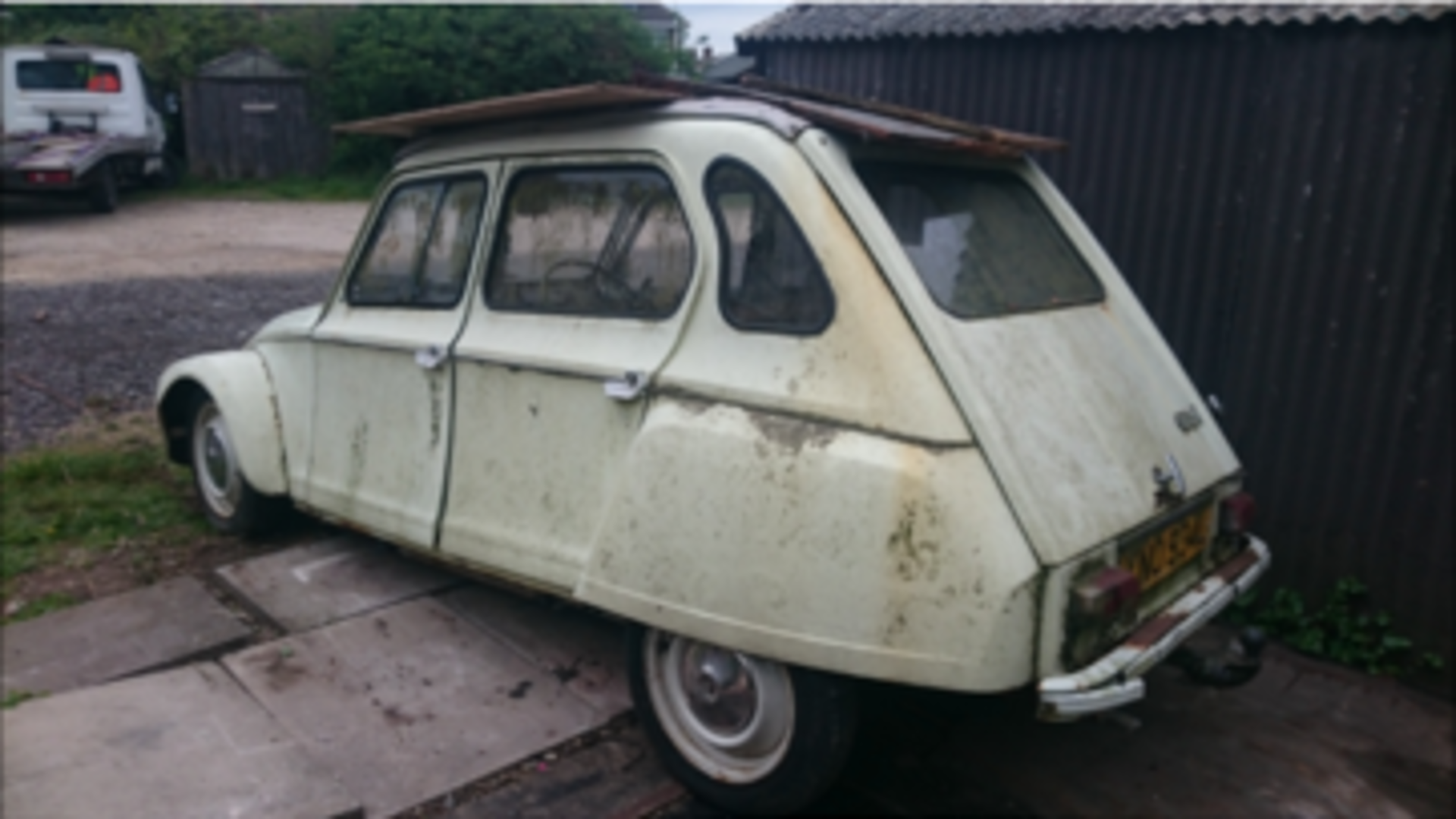 CITROEN DYANE 6 CREAM, PETROL, RESTORATION PROJECT / REBUILD - Image 2 of 4