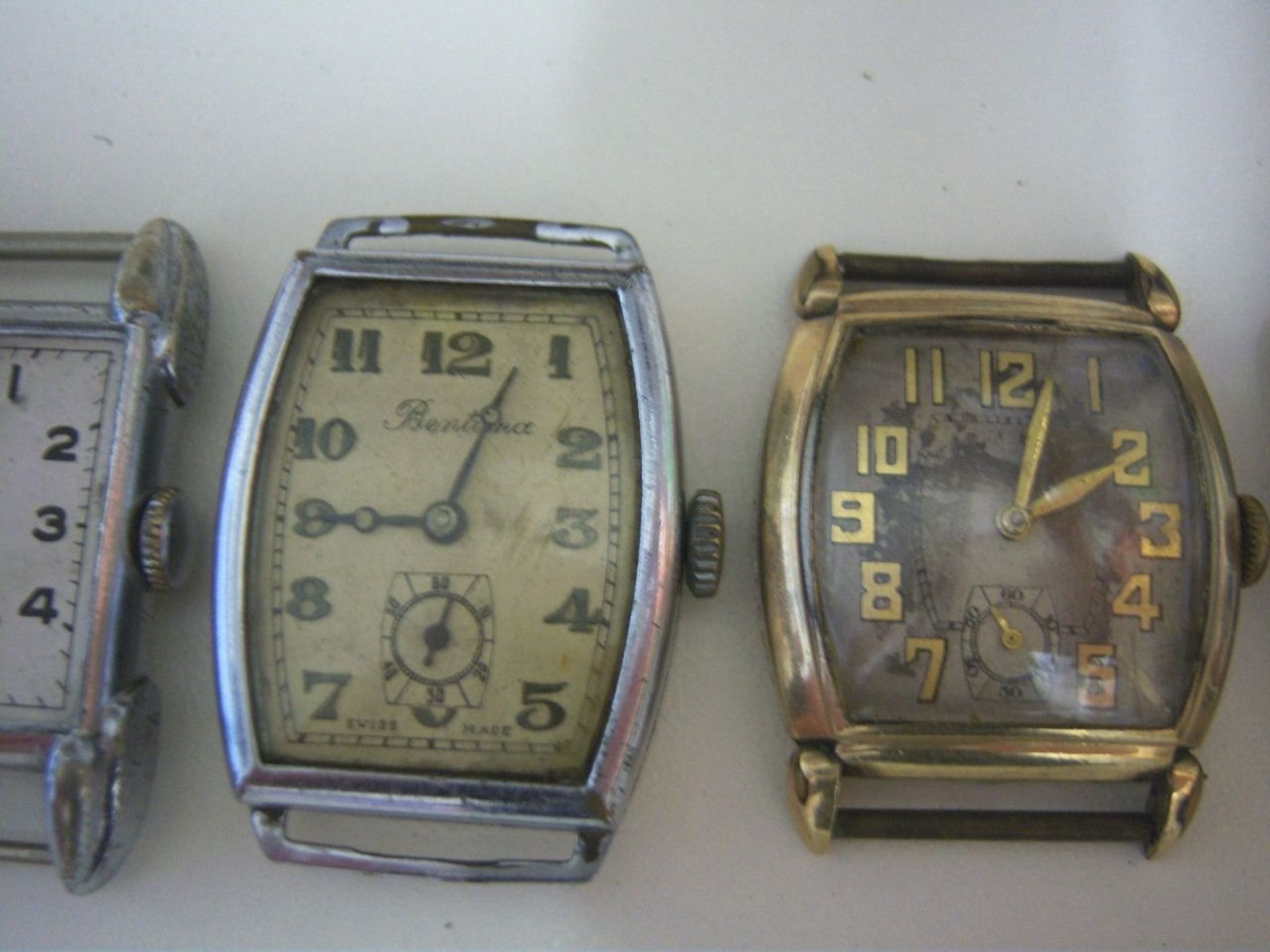 6 Classic Vintage Watches Buren-Rotary Bentima-Elgin-Envoy Timex     Left to right as - Image 6 of 7