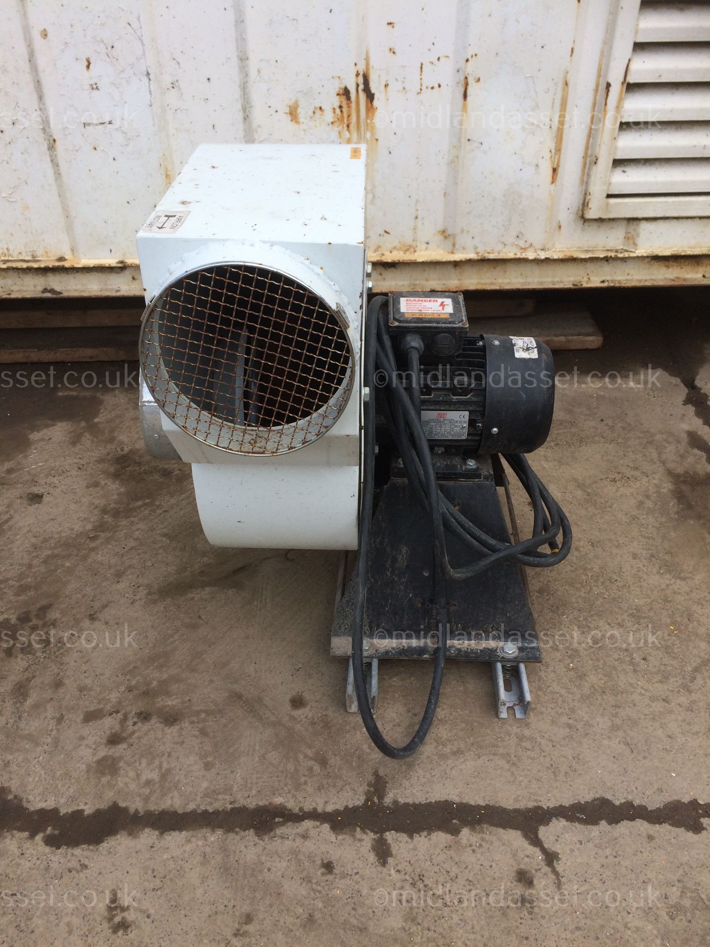 HORIZON HW 16 3 PHASE ELECTRIC FAN HEATER