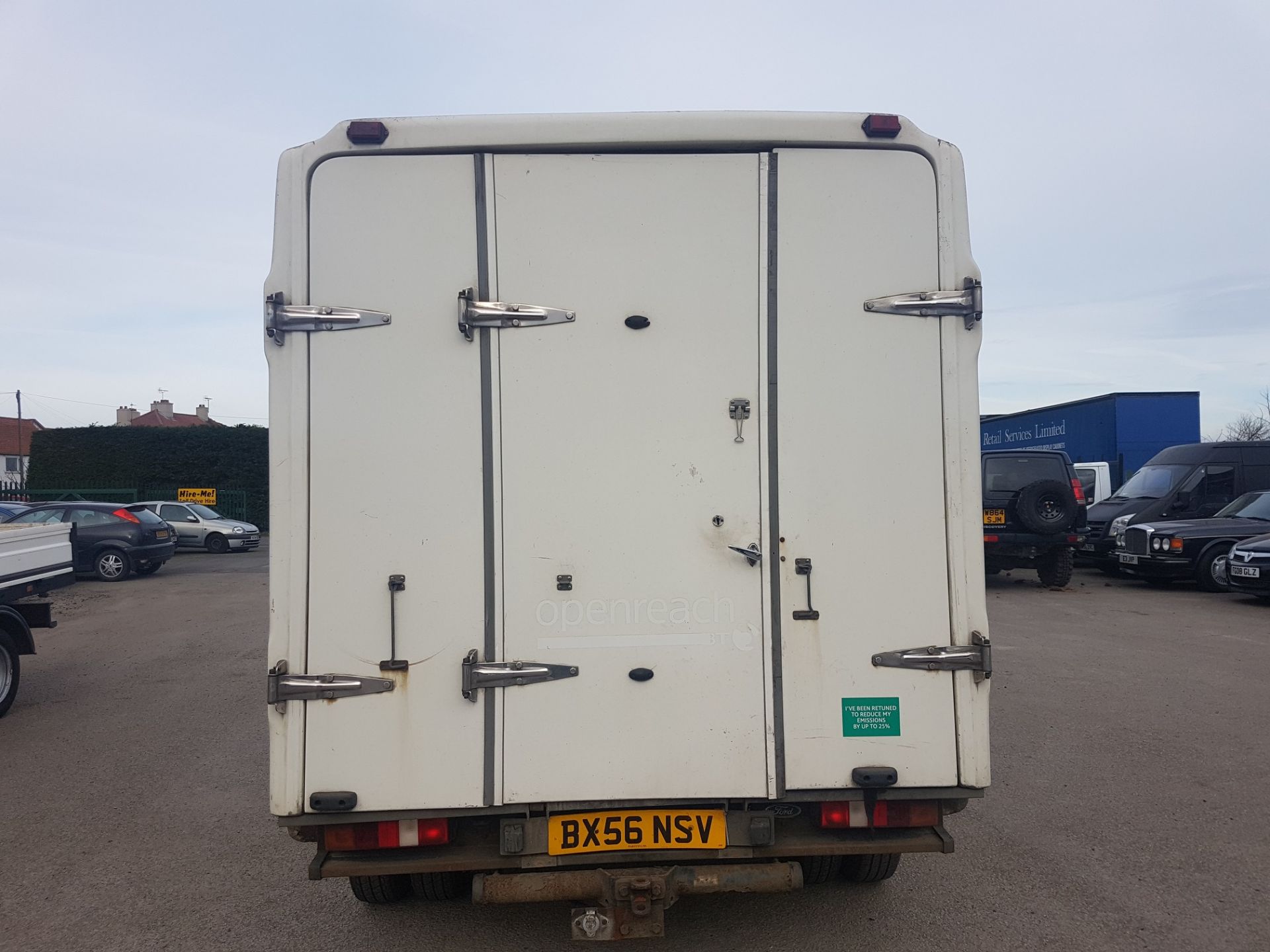 FORD TRANSIT REAR BODY SHELL - EX BT! NO RESERVE - Image 2 of 11