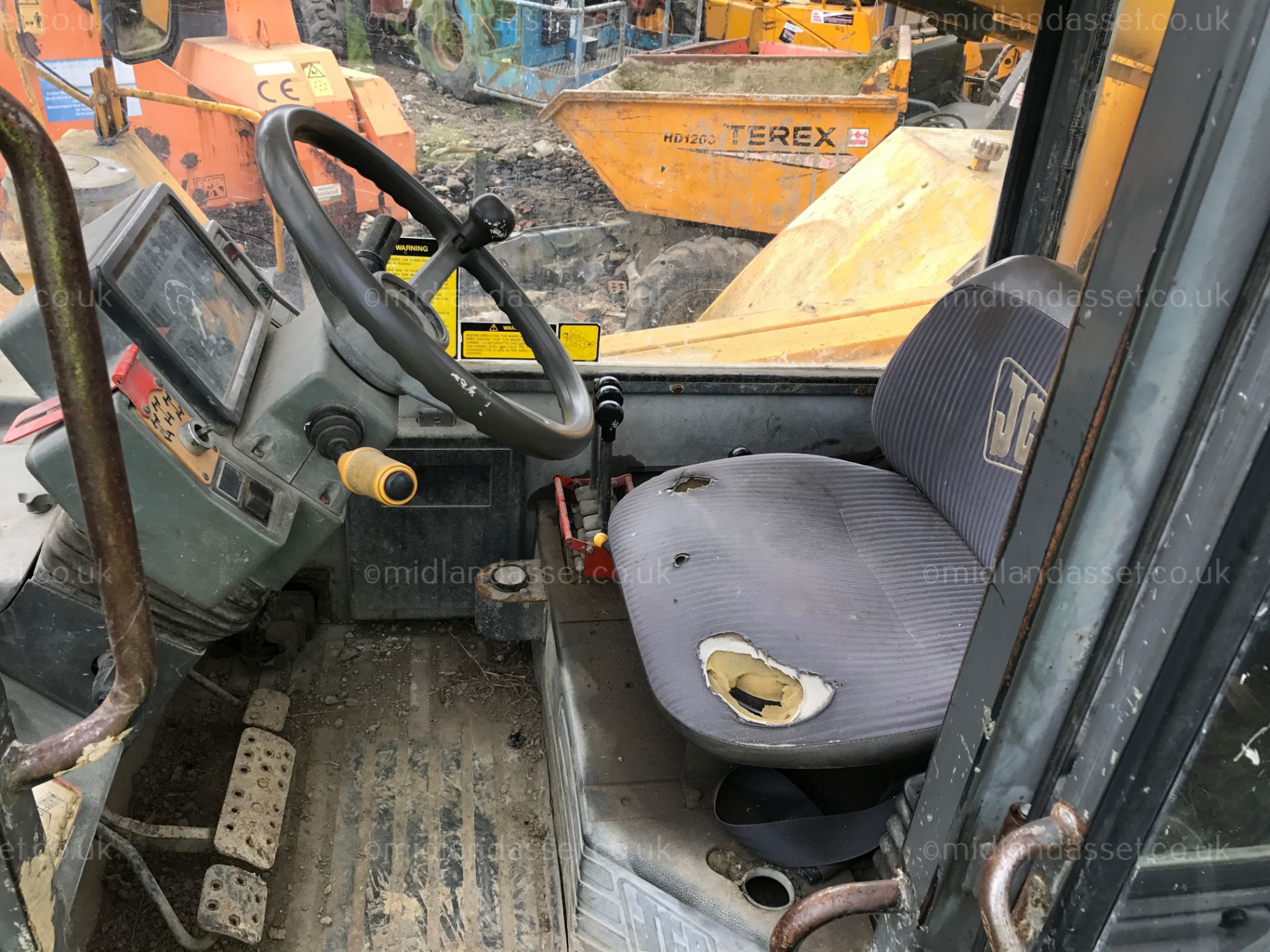 JCB 530-120 TELEHANDLER   YEAR UNKNOWN - BELIEVED TO BE 1995-1997 12 METRE REACH GOOD WORKING - Bild 4 aus 10