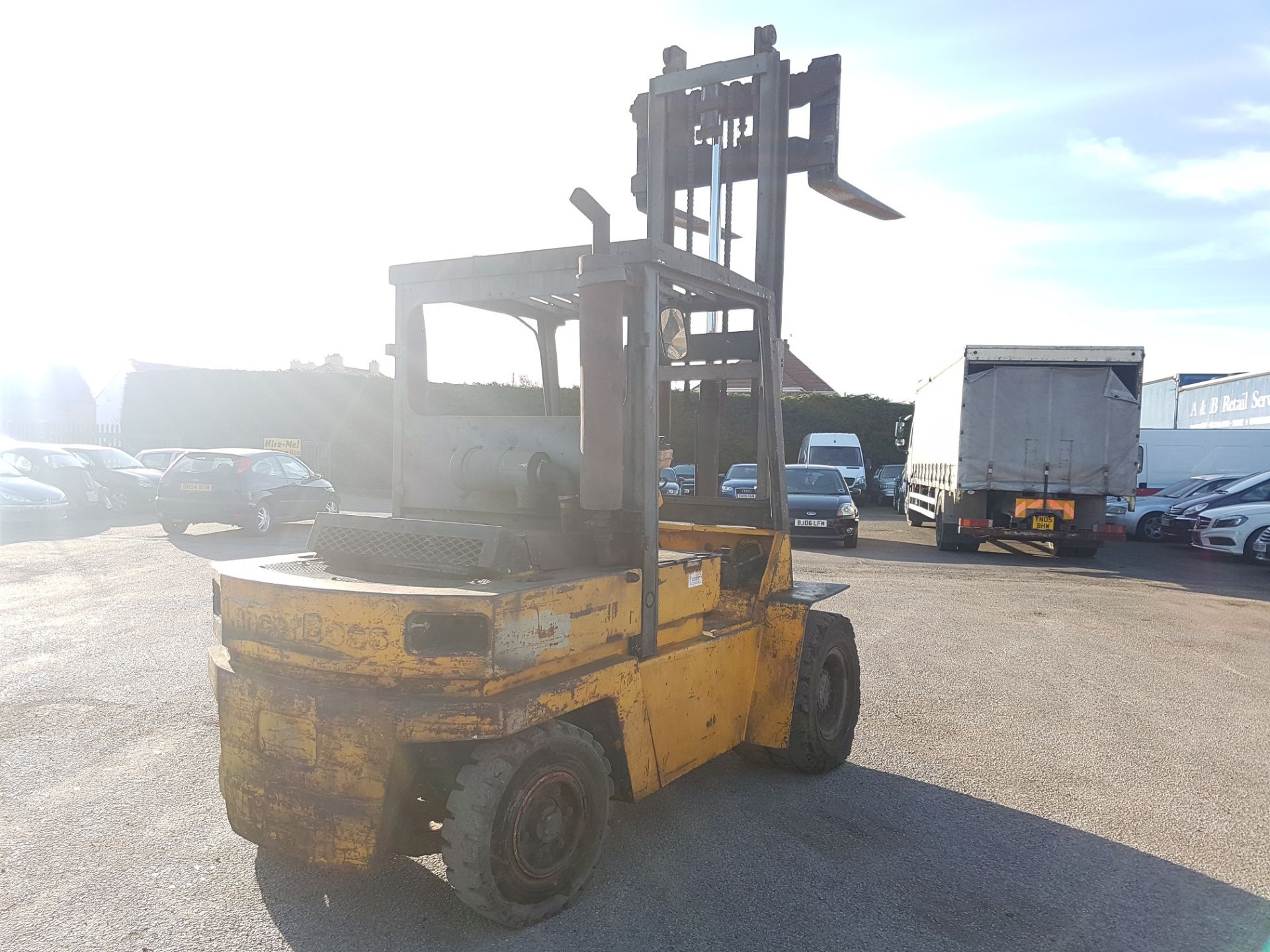 5 TON LANCER BOSS DIESEL FORKLIFT - STARTS, DRIVES & LIFTS! *PLUS VAT*   DOES START, DRIVES AND LIFT - Image 7 of 14
