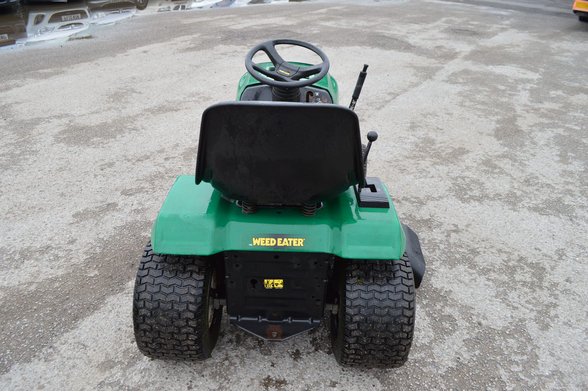 WEED EATER 14.5HP RIDE-ON PETROL LAWN MOWER - Image 5 of 11