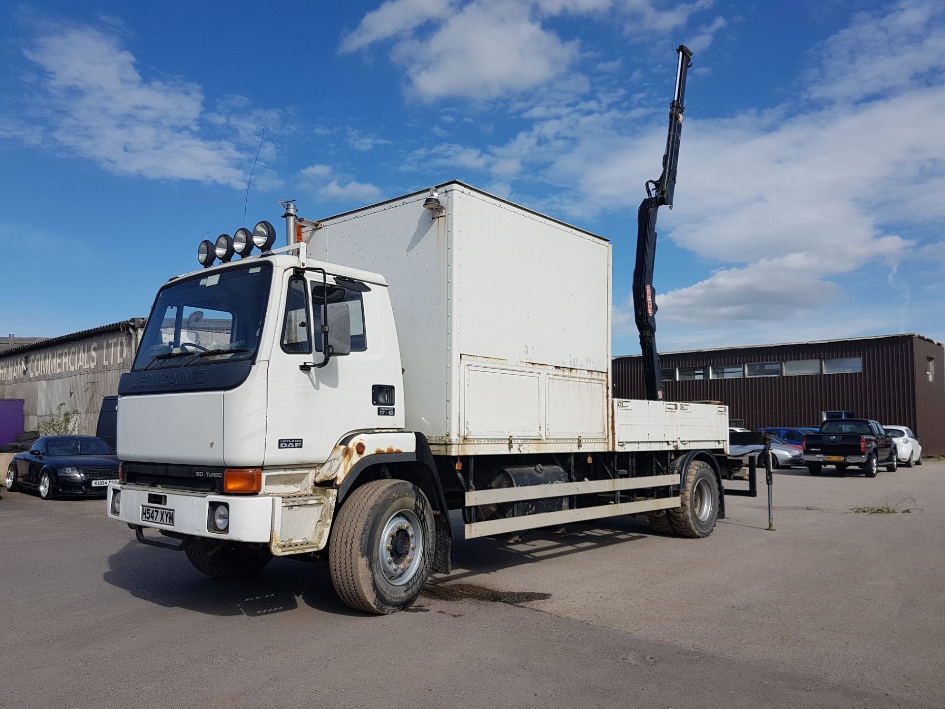 1991/H REG LEYLAND DAF FREIGHTER 17.18 WITH 7 TONNE HI-AB FASSI CRANE, IN WORKING ORDER   DATE OF - Image 3 of 53