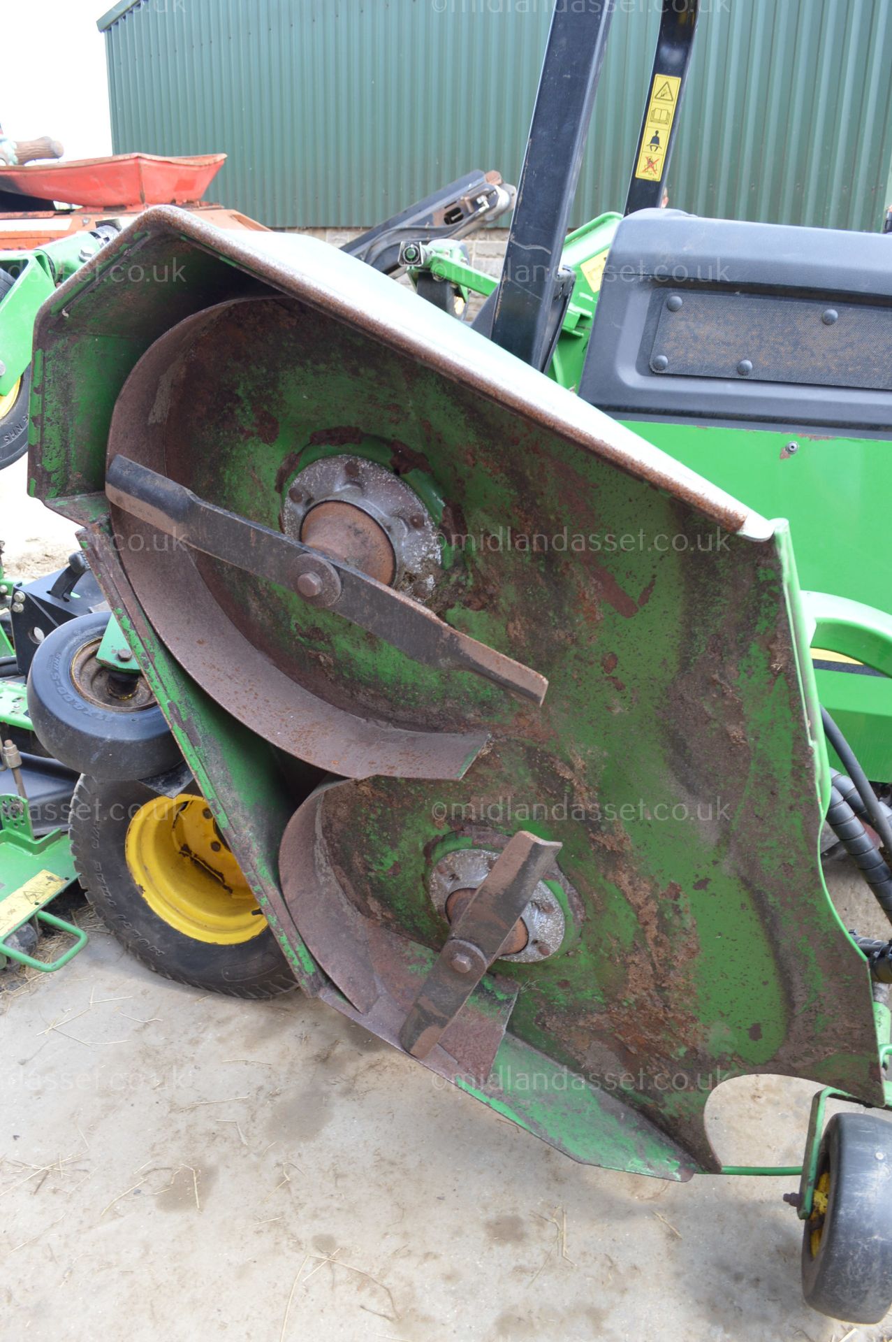 2007 JOHN DEERE 1600 TURBO BACK WING MOWER *PLUS VAT* - Image 4 of 8