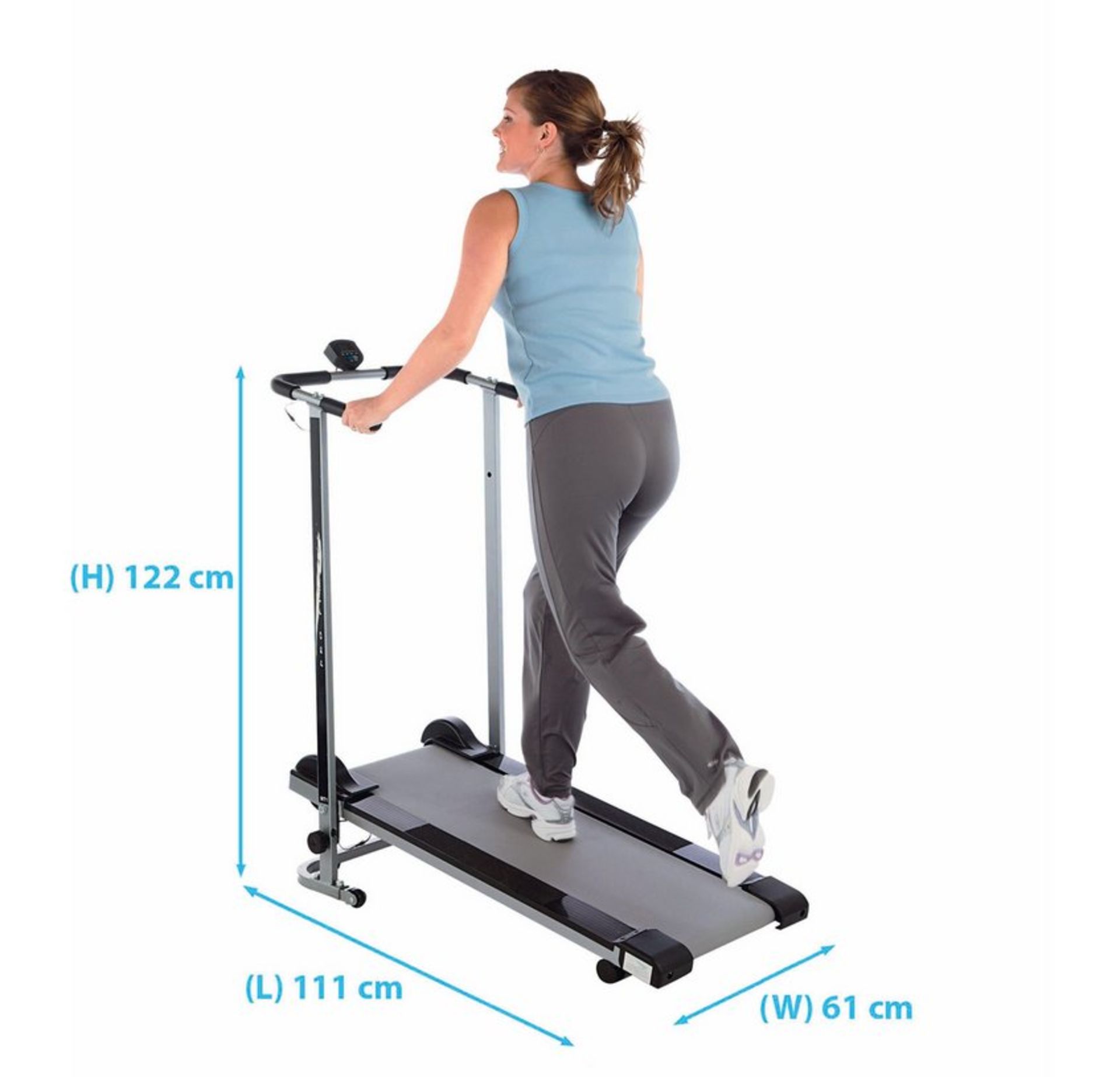 PRO FITNESS NON-MOTORISED TREADMILL - IN WORKING ORDER - Image 5 of 5