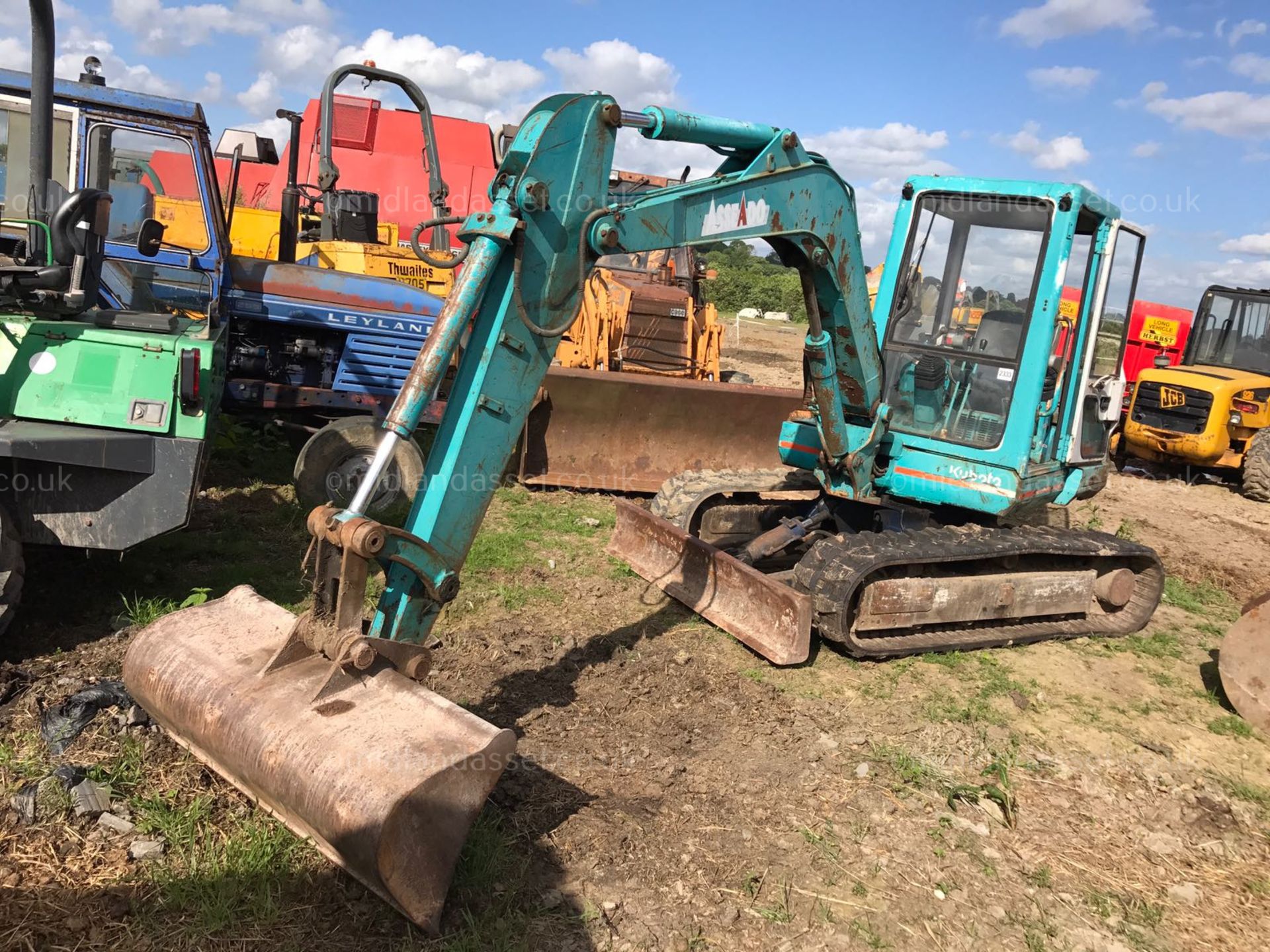 KUBOTA KX40 TRACKED EXCAVATOR