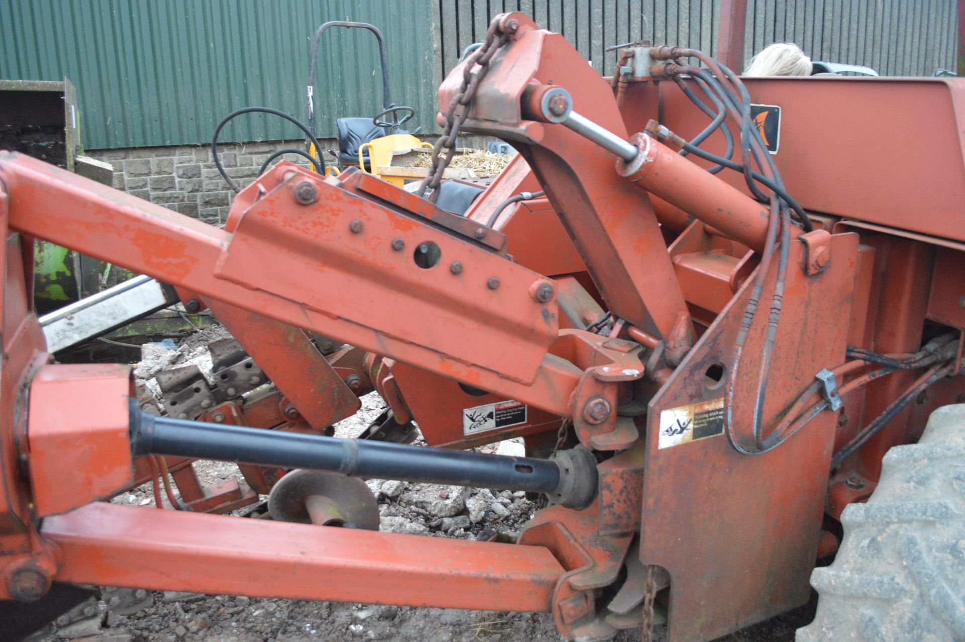 DS - DITCHWITCH 7510 DIESEL WITH BACK ACTOR *PLUS VAT*   BACK ACTOR TRENCHER MOLE PLOUGH  ALL - Image 9 of 14