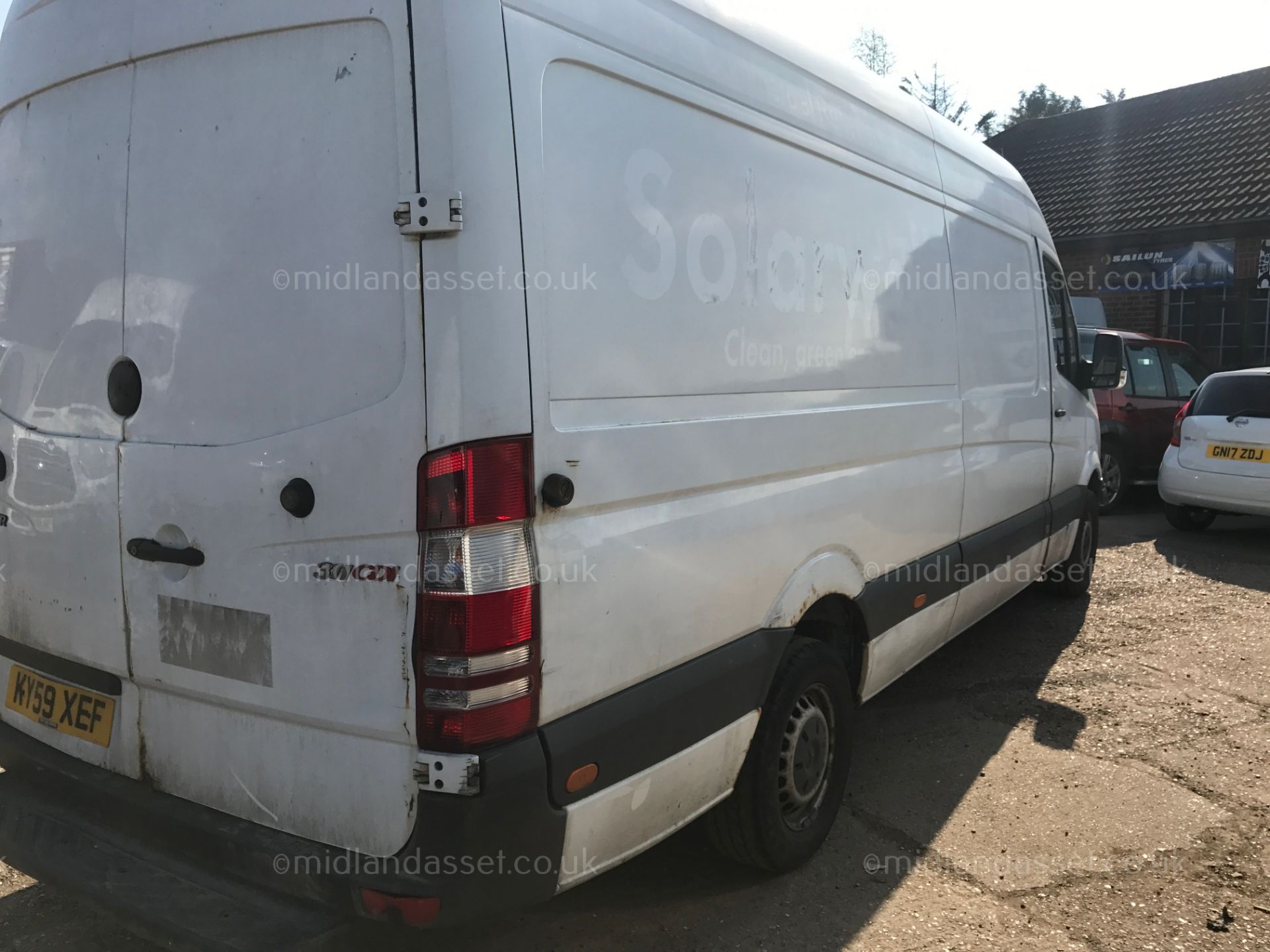 DR - 2009/59 REG MERCEDES SPRINTER 311 CDI XLWB PANEL VAN   DATE OF REGISTRATION: 17th SEPTEMBER - Image 6 of 6